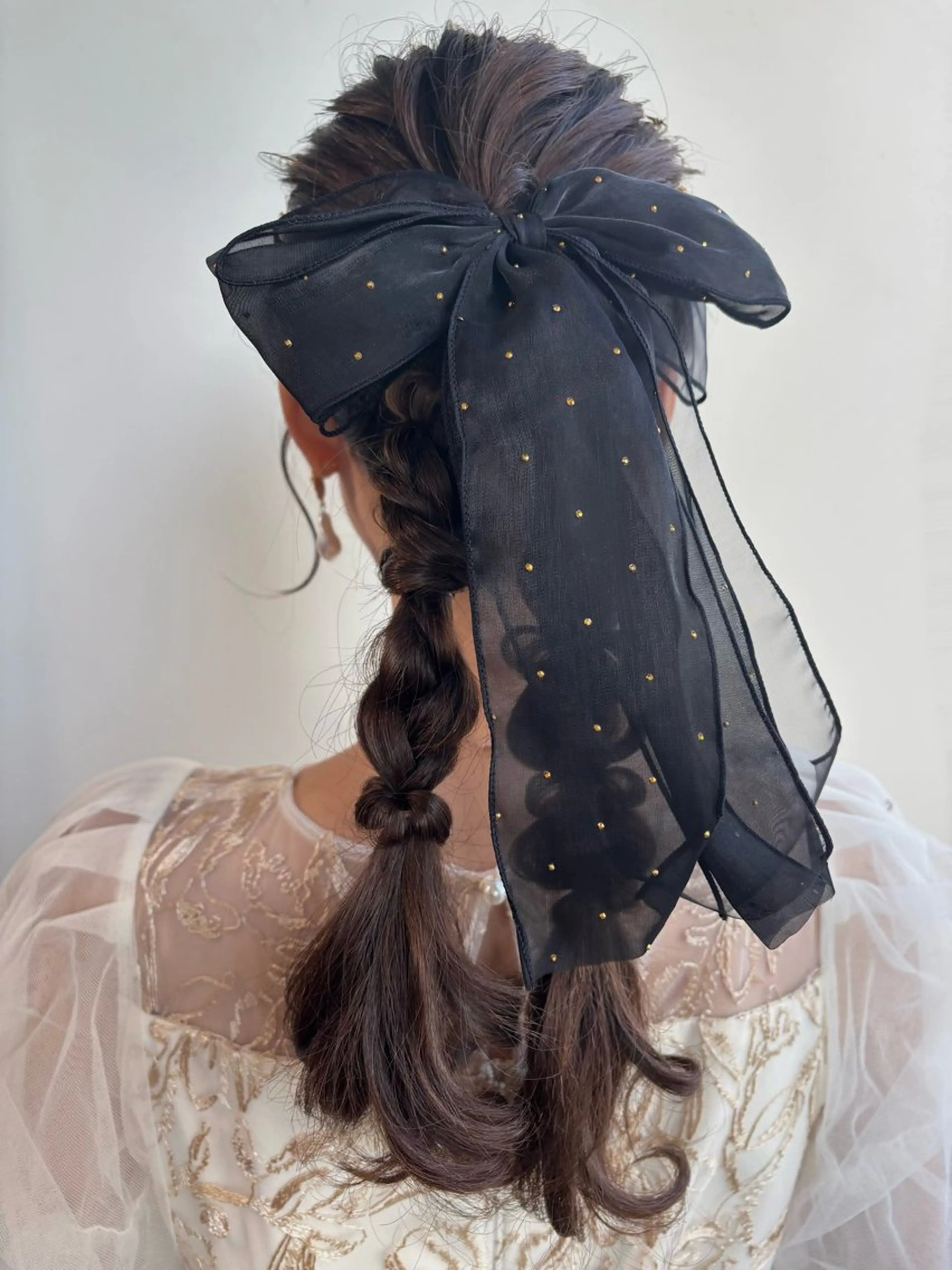 ロング ヘアアレンジ 成人式 結婚式・ブライダル 卒業式のヘアスタイル 髪質改善/縮毛矯正/ 艶カラー/ヘッドスパのヘアスタイル