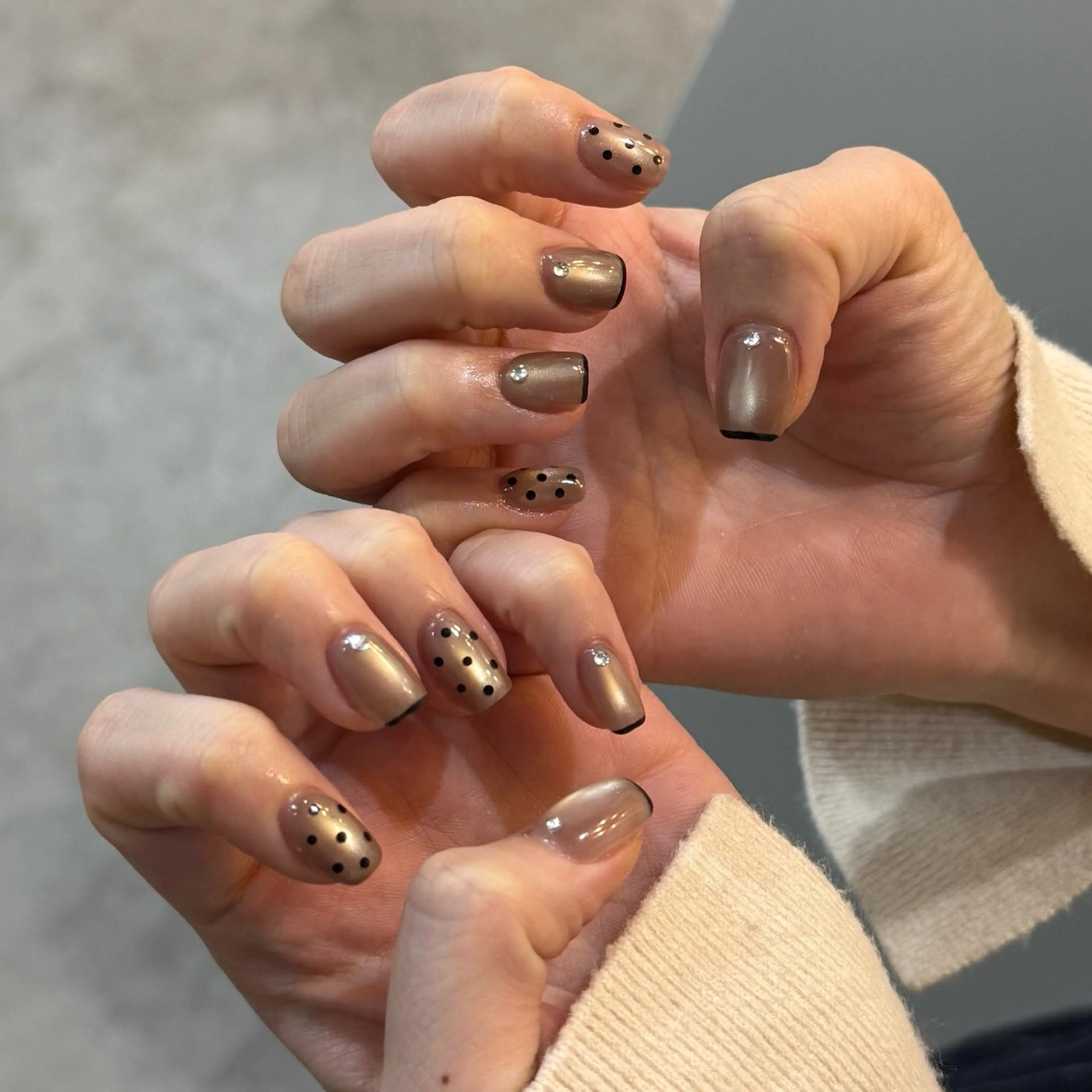 ネイル ハンドネイル キャッツアイ東京 武島のネイルデザイン