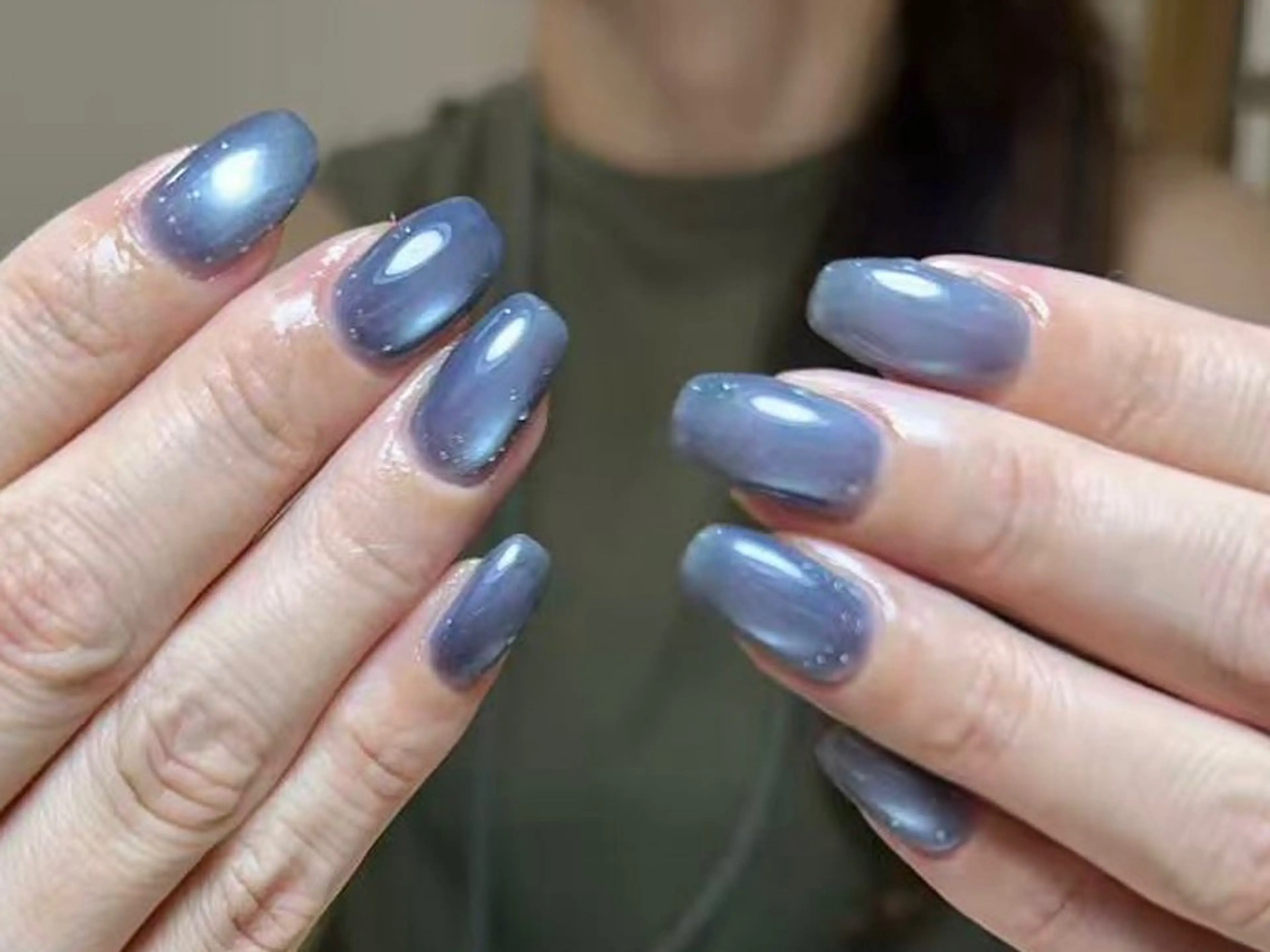 ネイル フットネイル マグネットネイル 持ち込み オフィスネイル ハンドネイル Venus nail チップ長さだし専門店のネイルデザイン