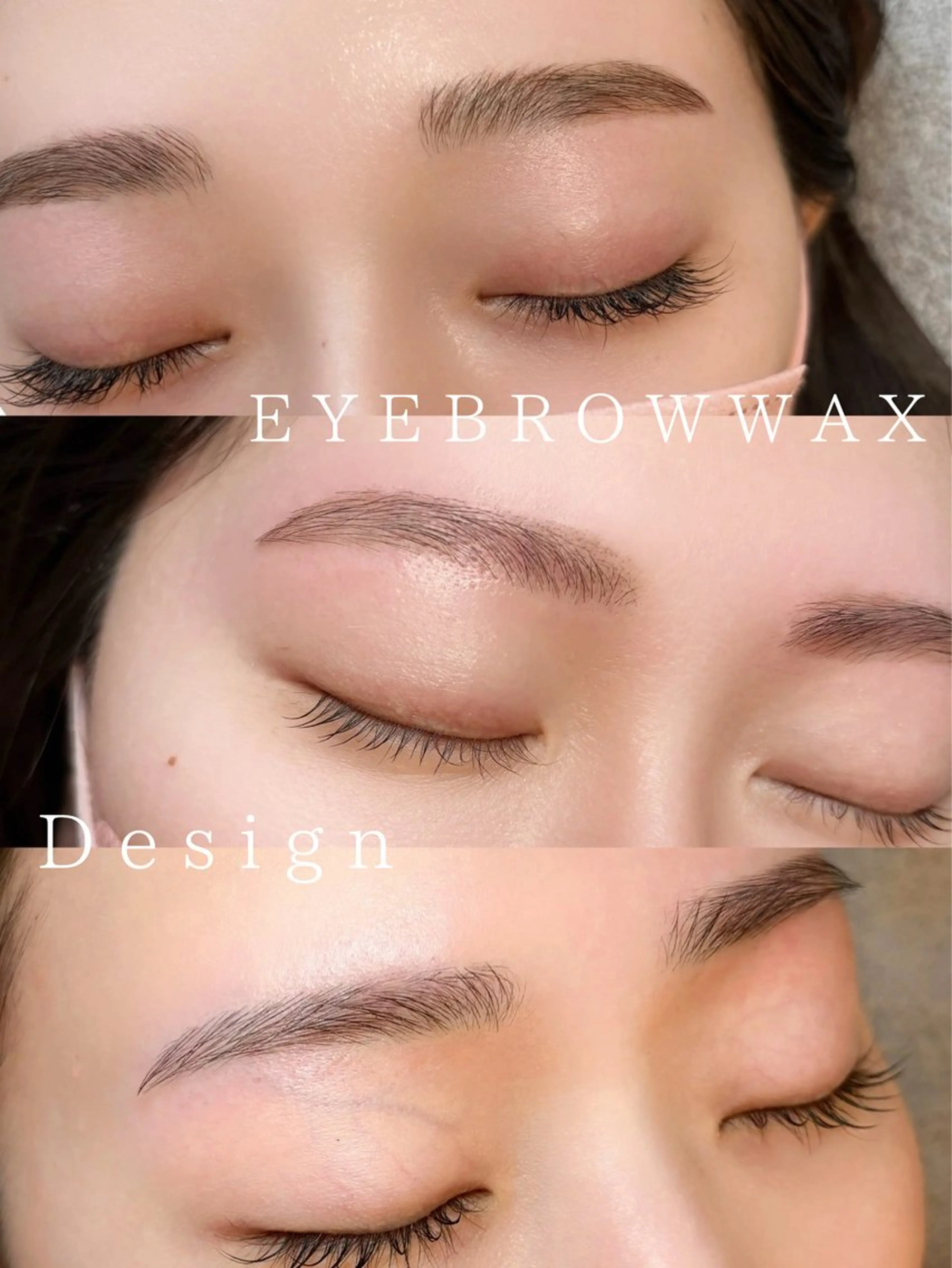 【垢抜け眉に🪄】美眉スタイリングWAX➕間引き➕カット🪞骨格×黄金比デザイン✨の写真