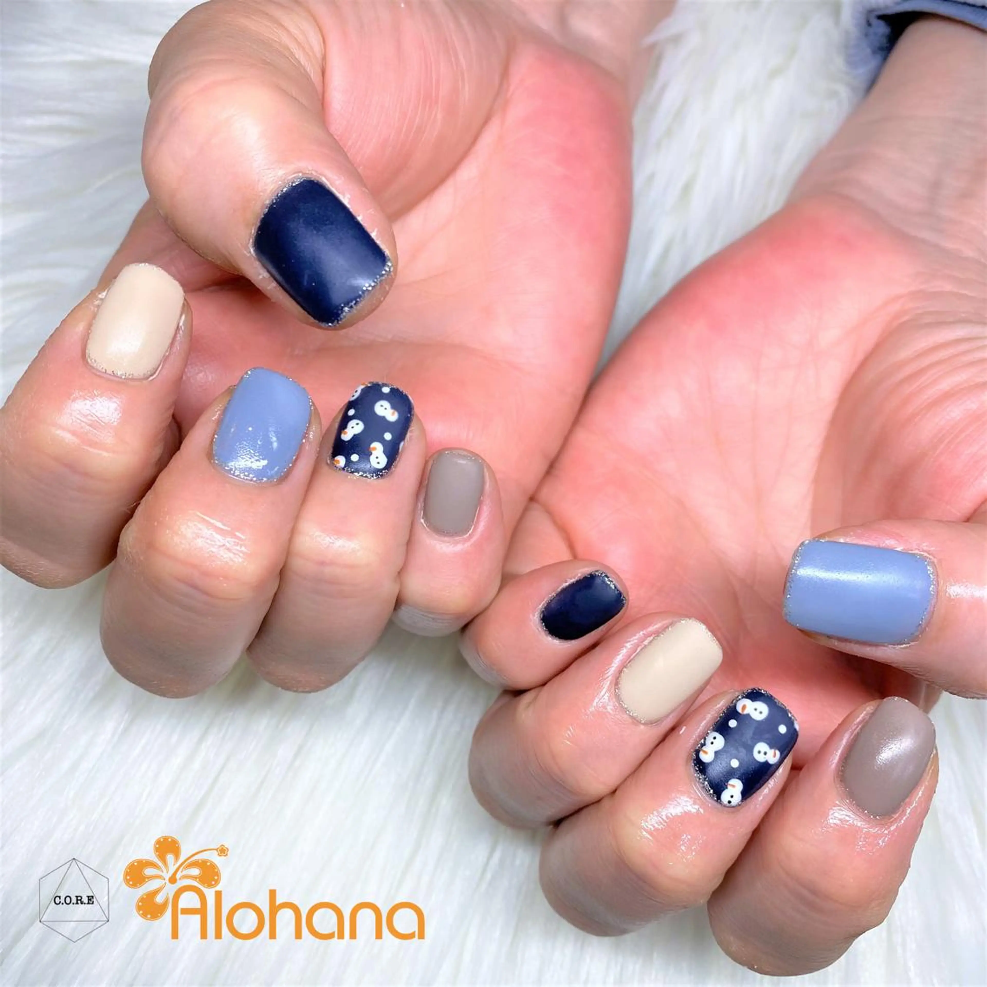 ネイル ハンドネイル Alohana Minaのネイルデザイン