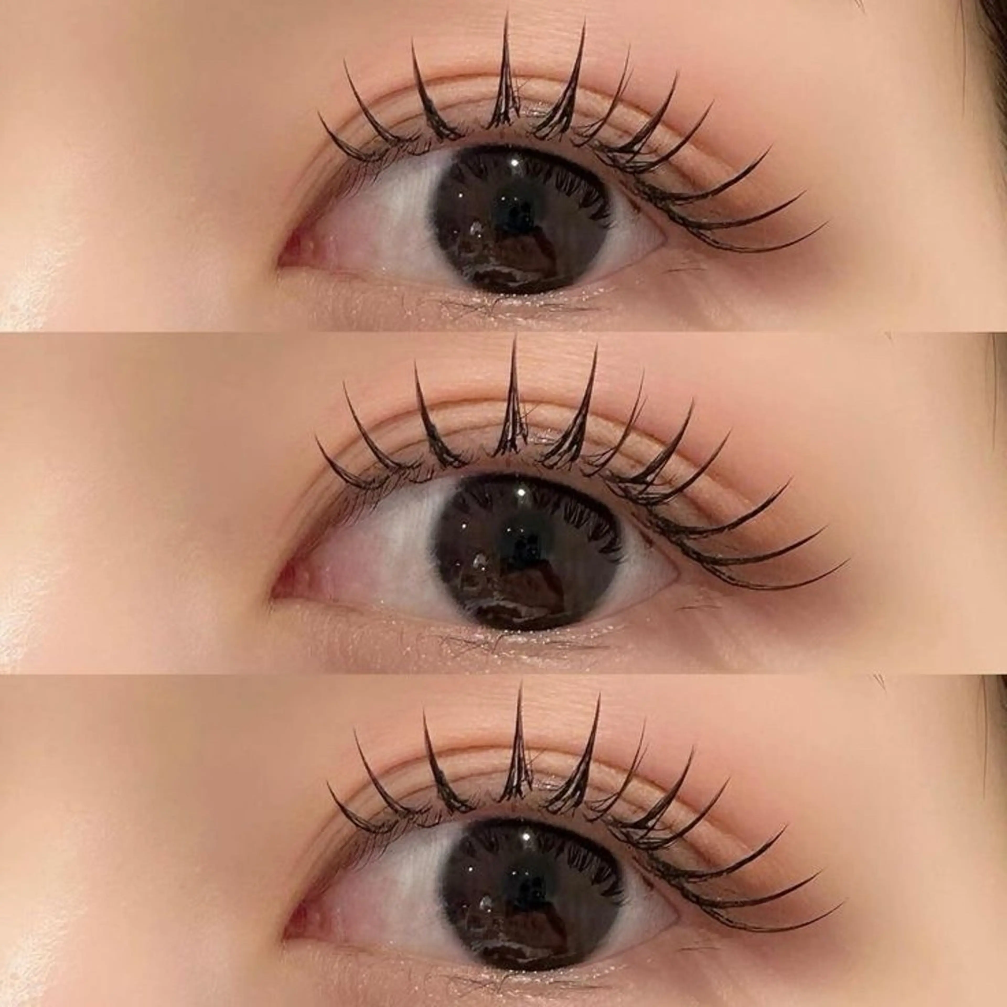 マツエク・マツパ Aimi /似合わせ 束感まつげ🖤のマツエク・マツパデザイン