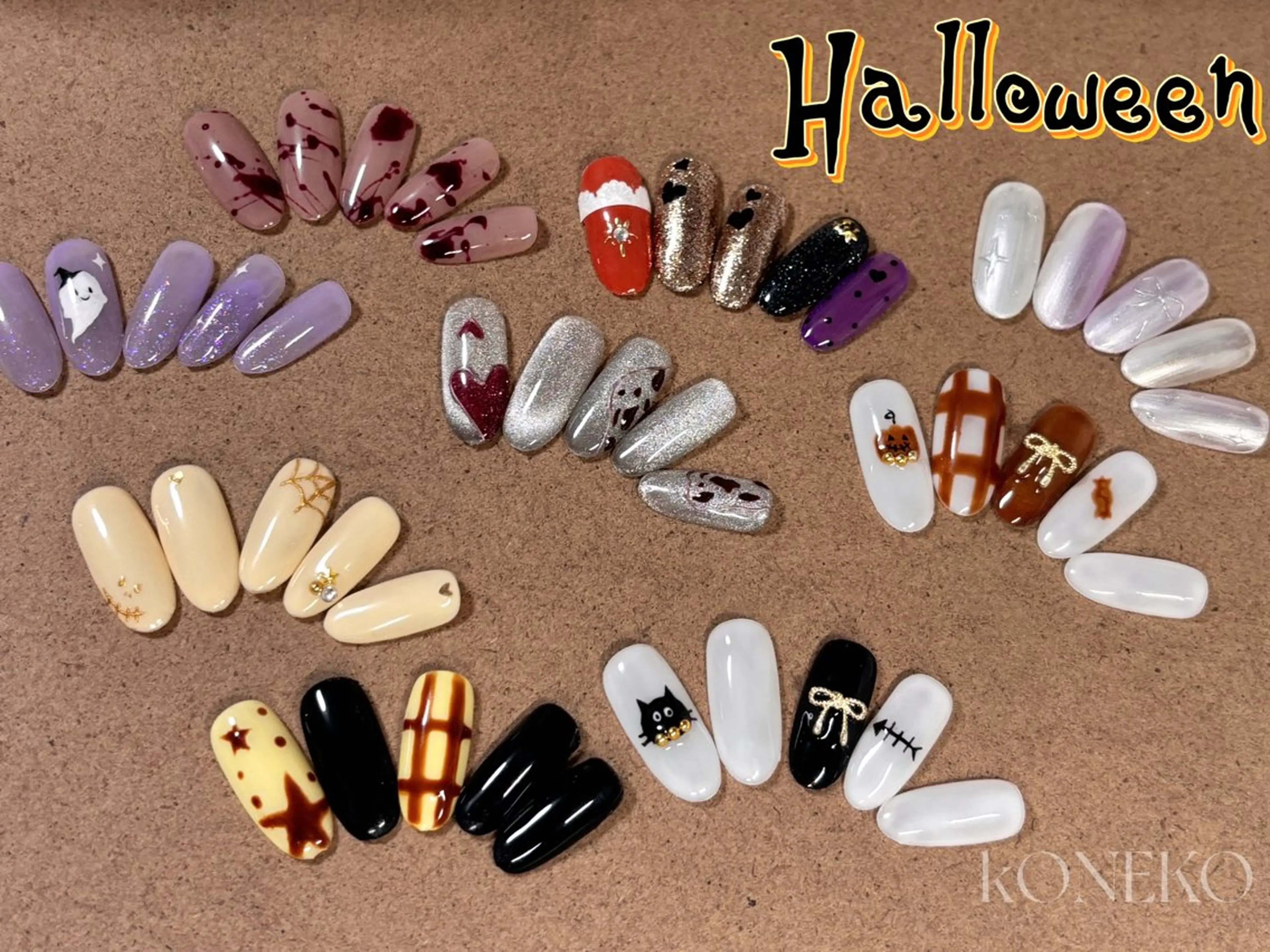 ネイル ハンドネイル コネコ ネイルサロンのネイルデザイン