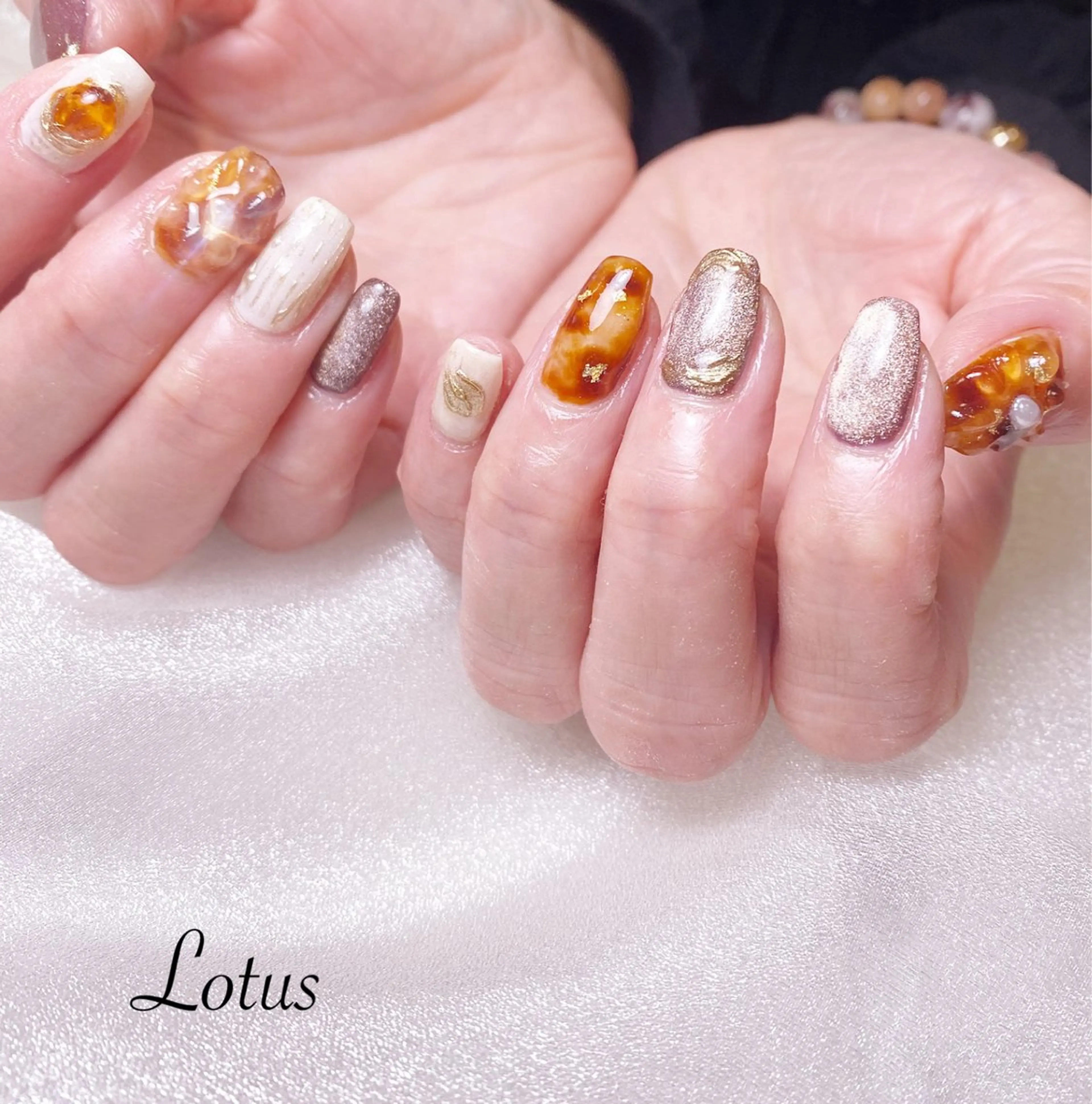 ネイル ハンドネイル ネイル＆脱毛 Lotus🌸のネイルデザイン