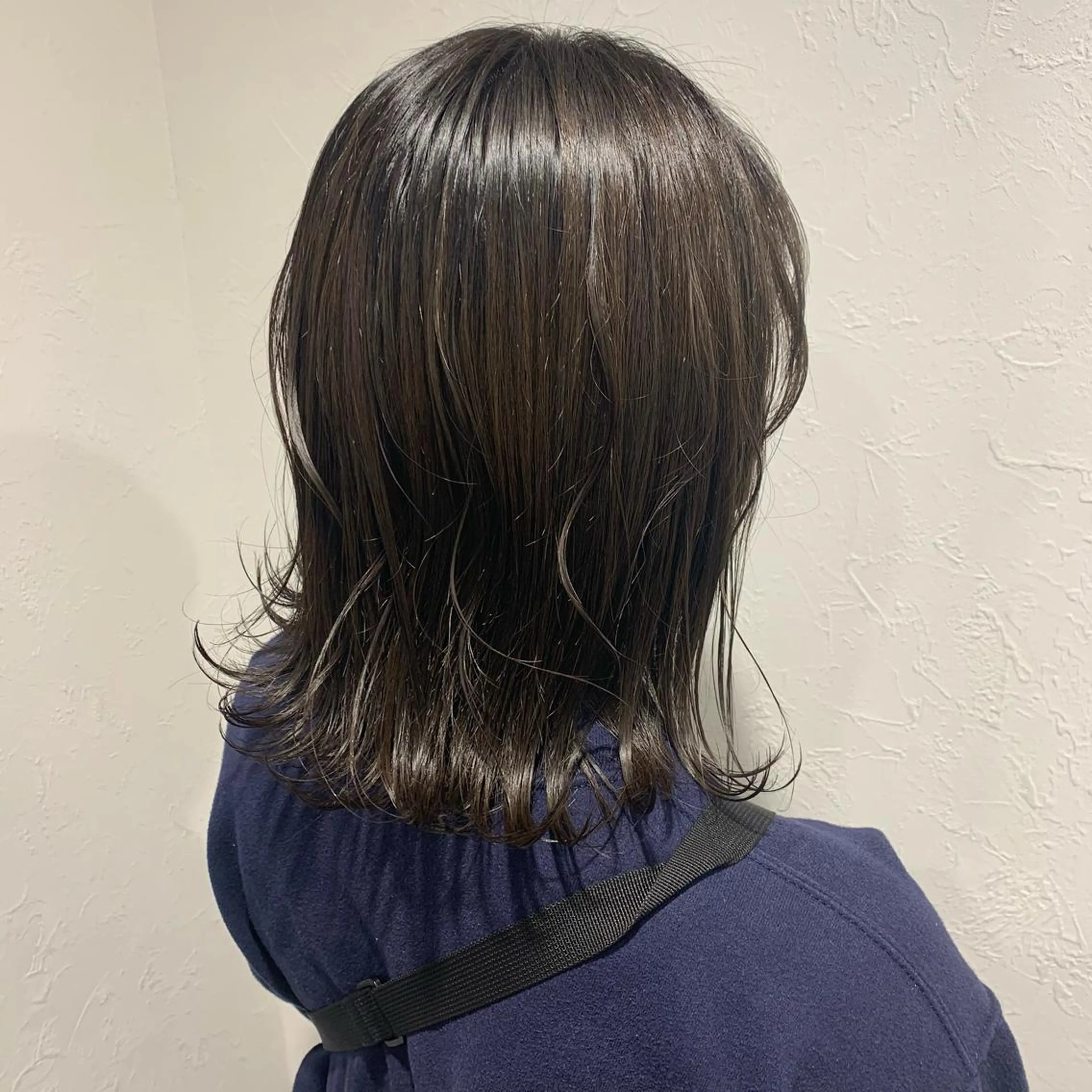 セミロング カラー ヘアカラー shiho .のヘアスタイル