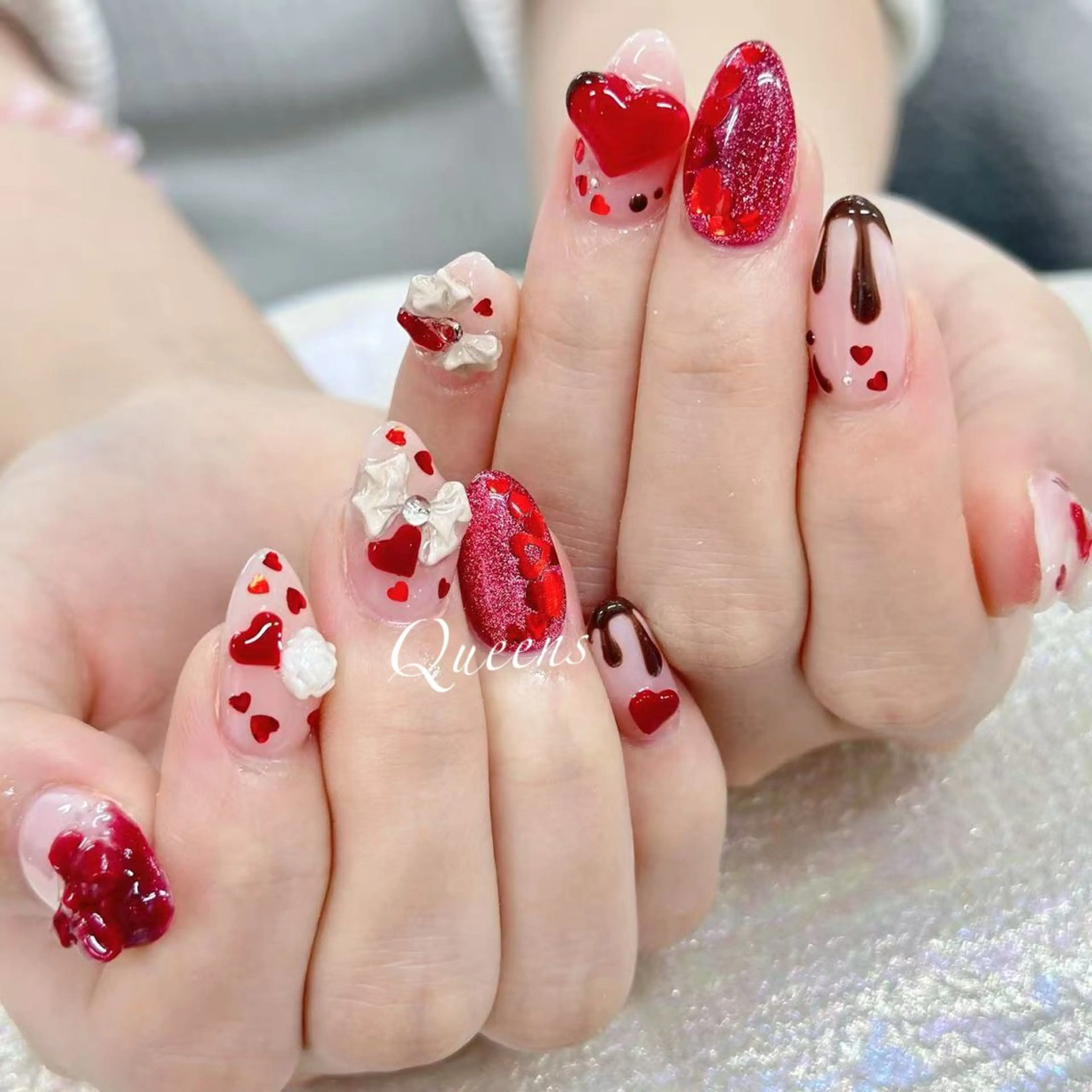 ネイル ハンドネイル Queens マオのネイルデザイン