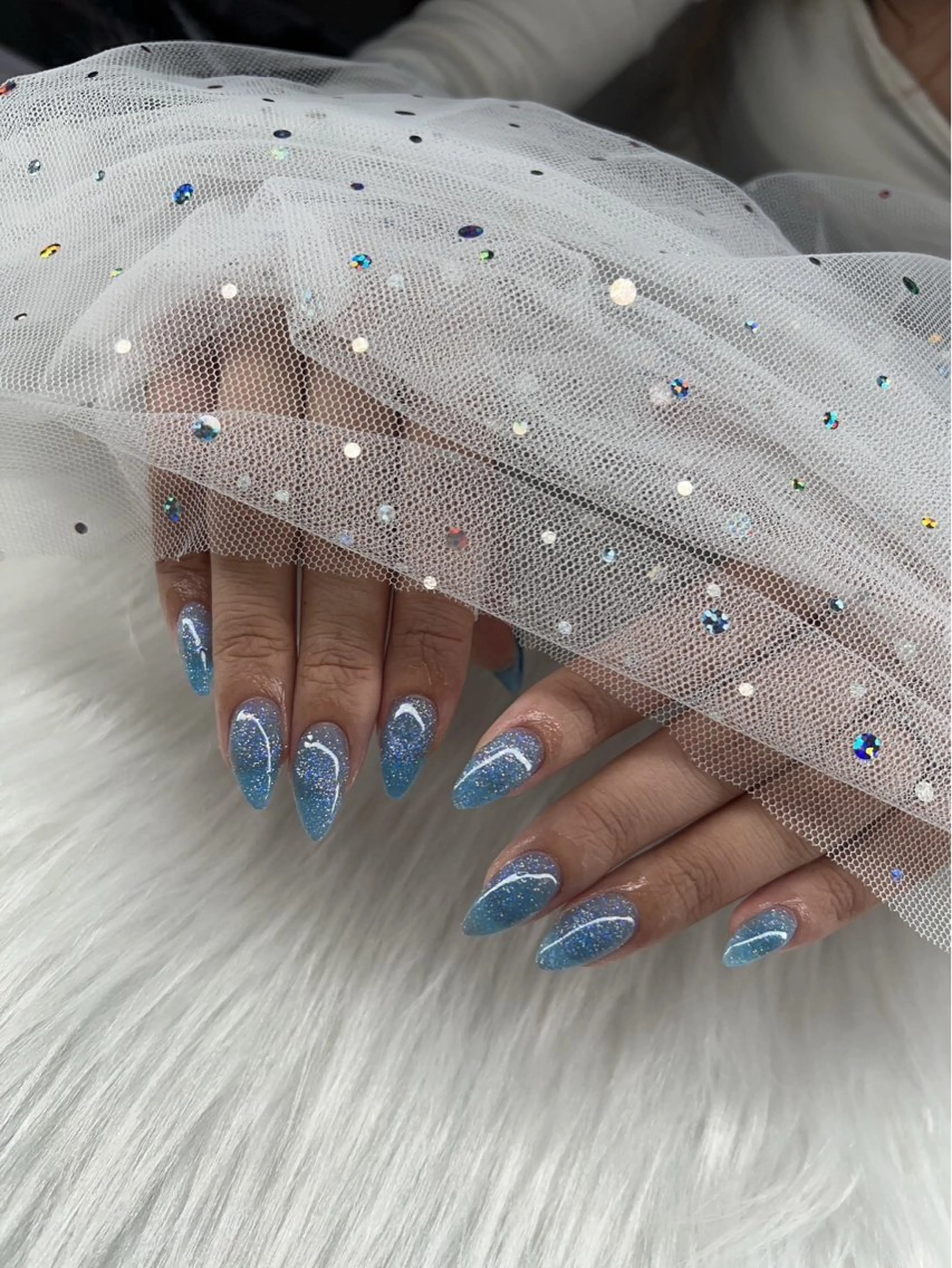 ネイル スカルプネイル シンプルネイル Nail Salon Lacusのネイルデザイン