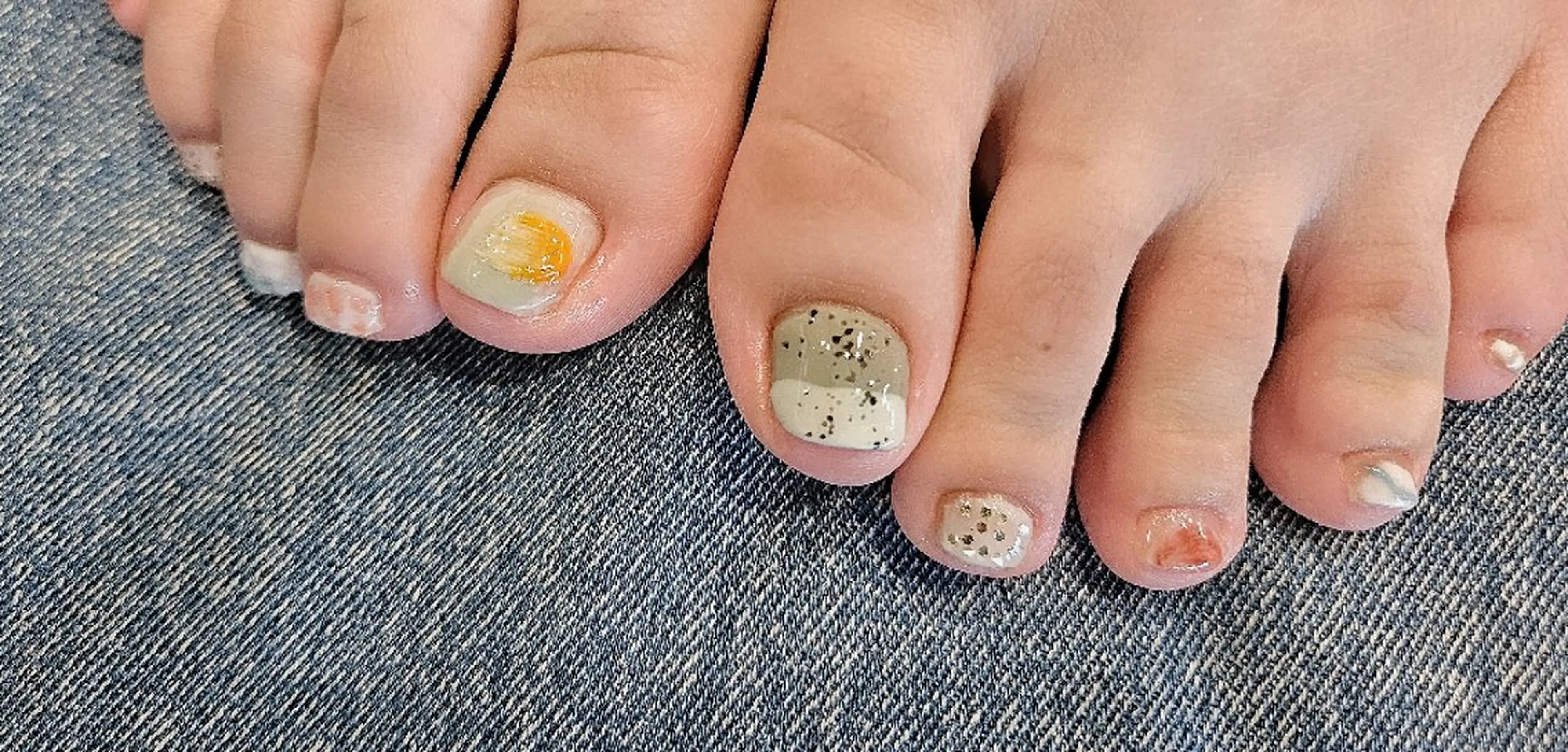 ネイル フットネイル 関口 友菜のヘアスタイル