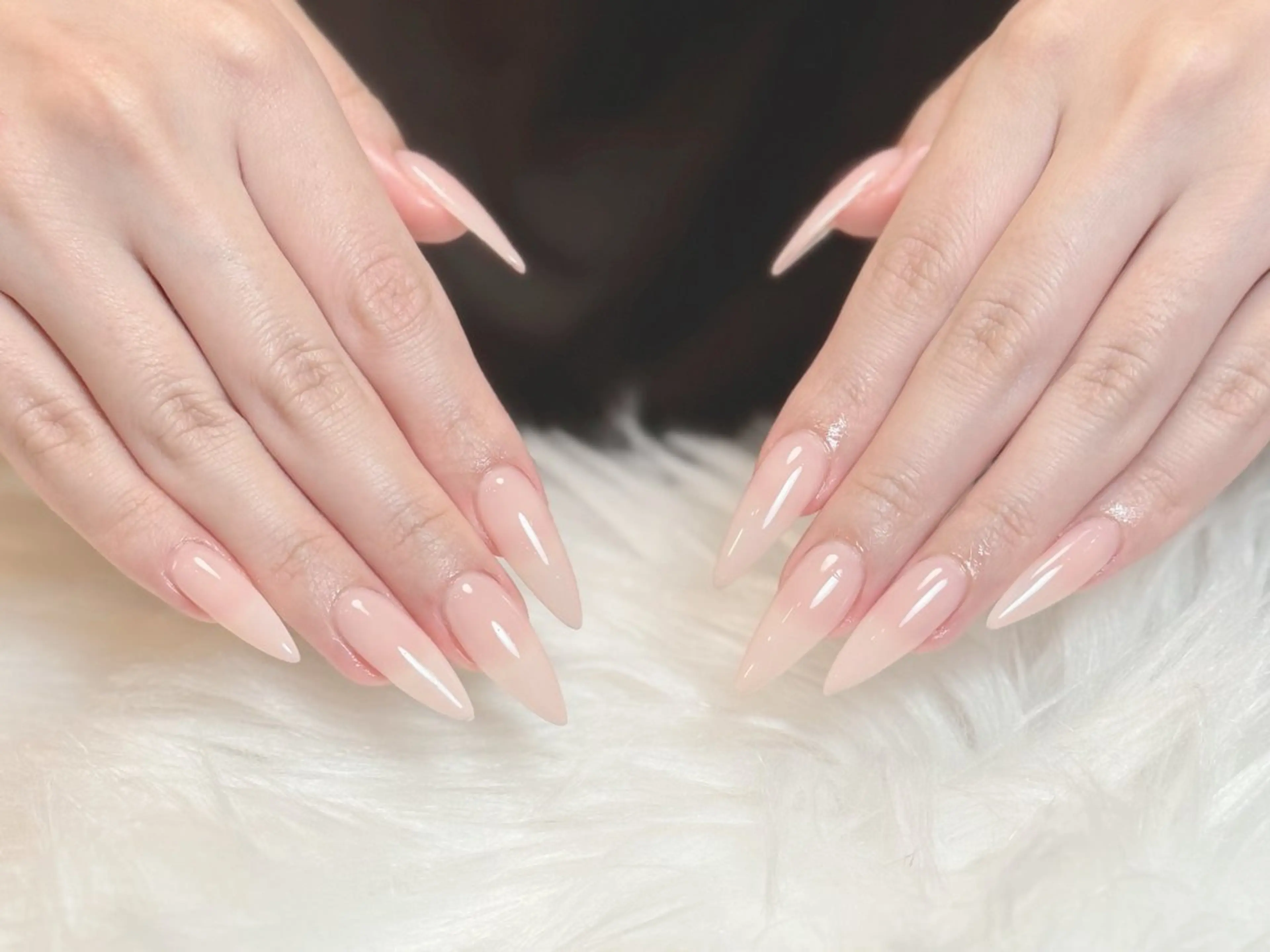 長さだしワンカラーの写真