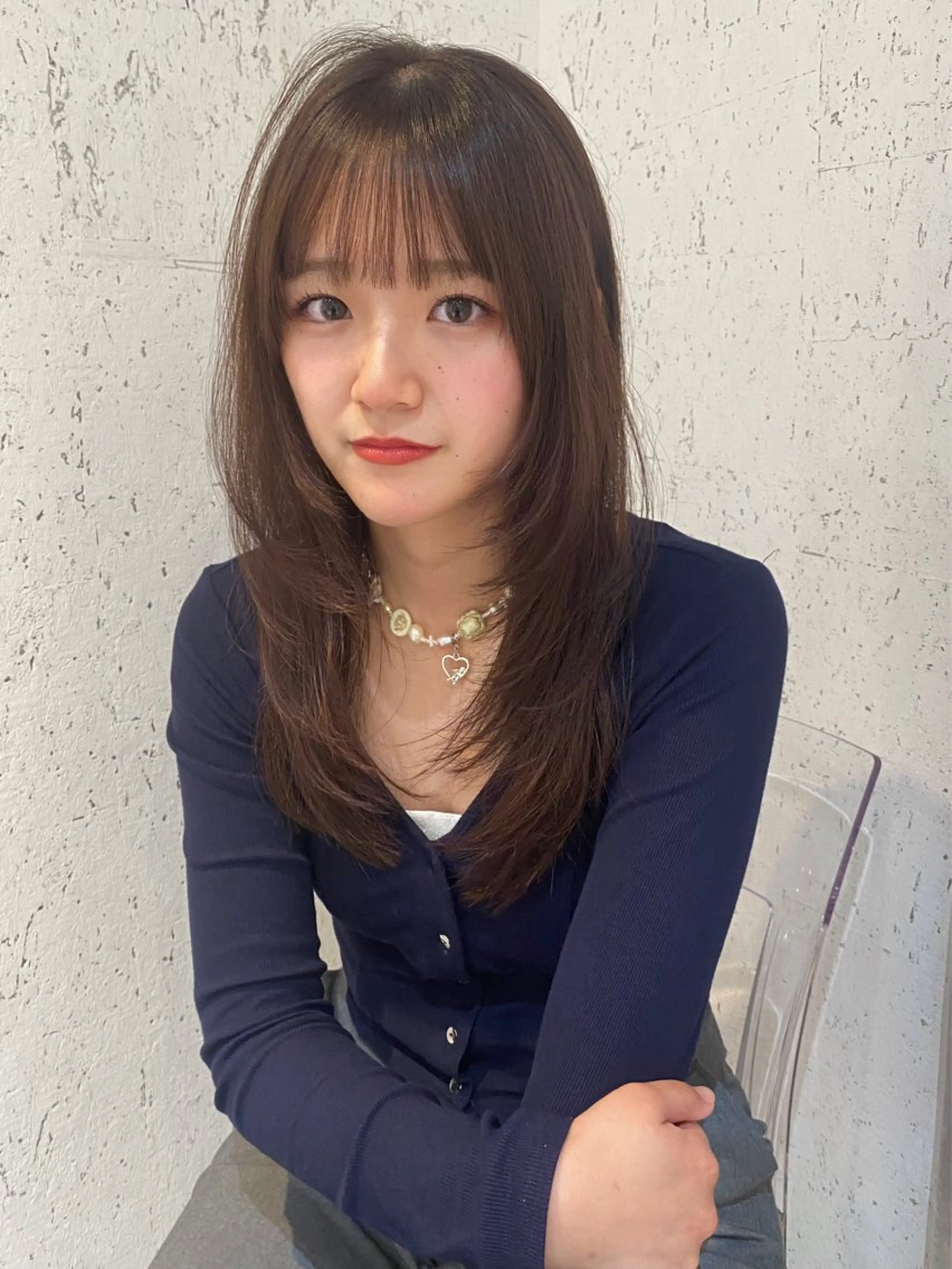 ロング カラー カット ヘアカラー トリートメント mai / linoah˚✧のヘアスタイル