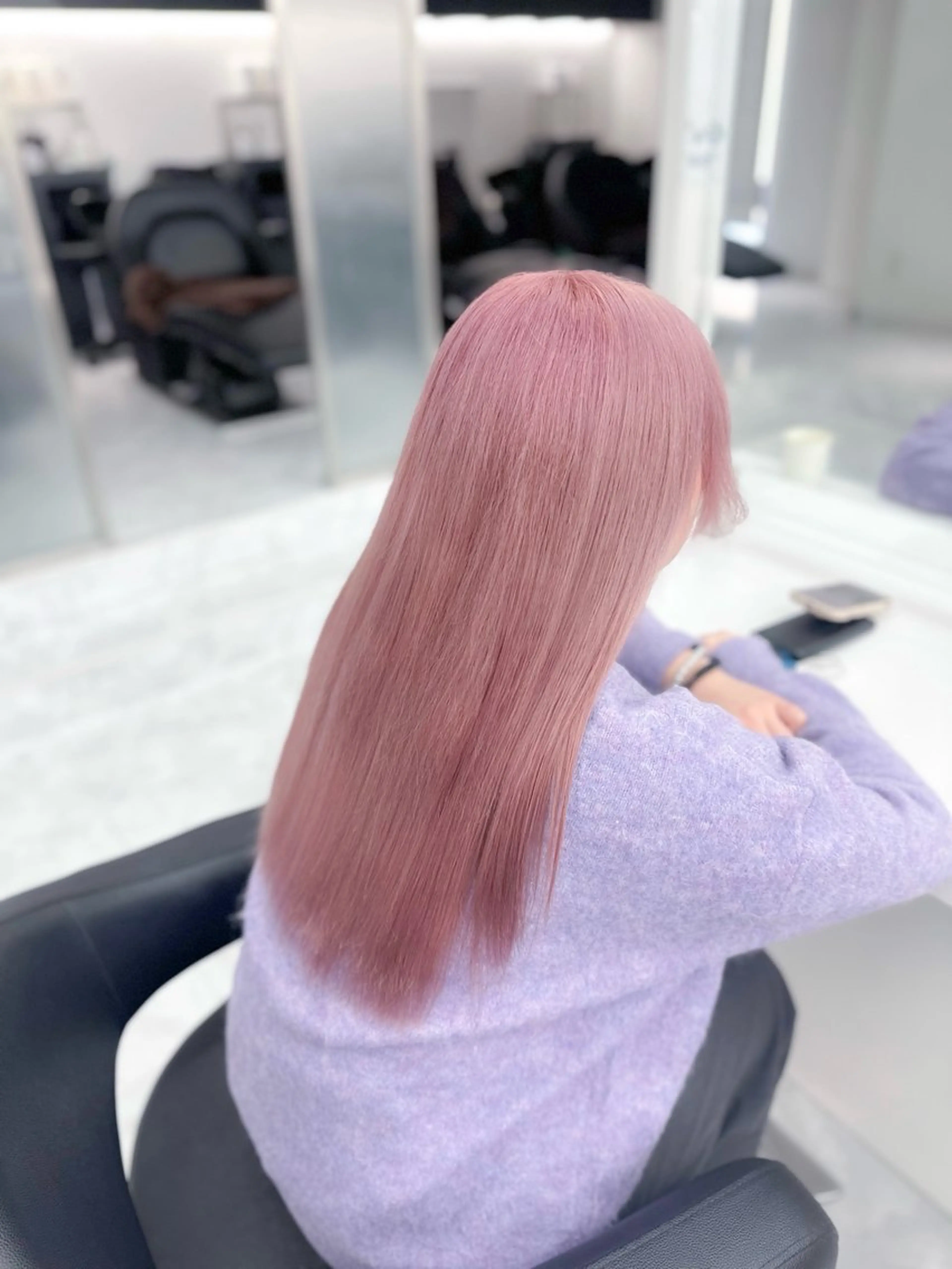 ロング カラー ヘアカラー 海外girl/ハイト ーン/riko🫧のヘアスタイル