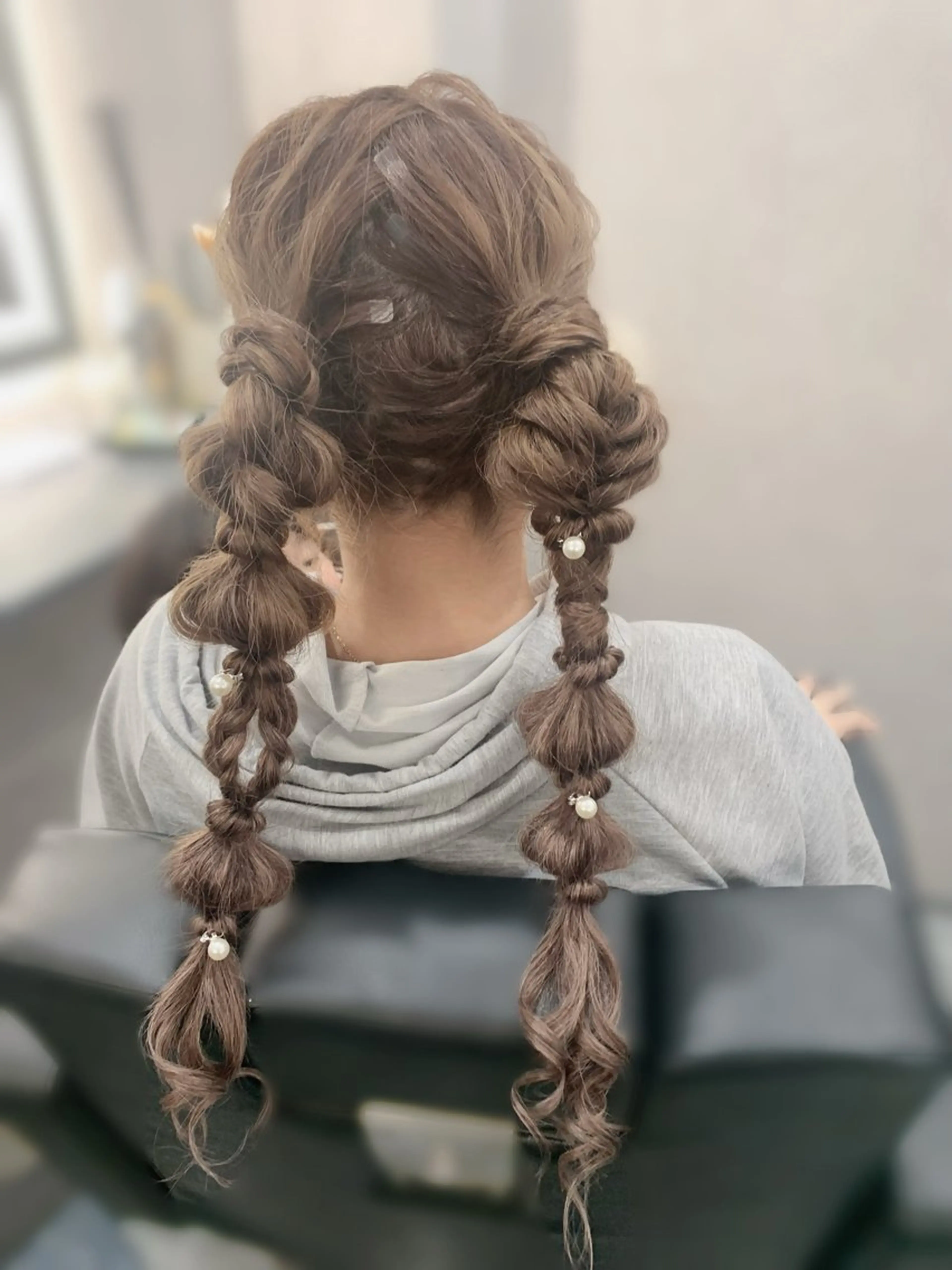 ヘアアレンジ ヘアセット 中川 沙里のヘアスタイル