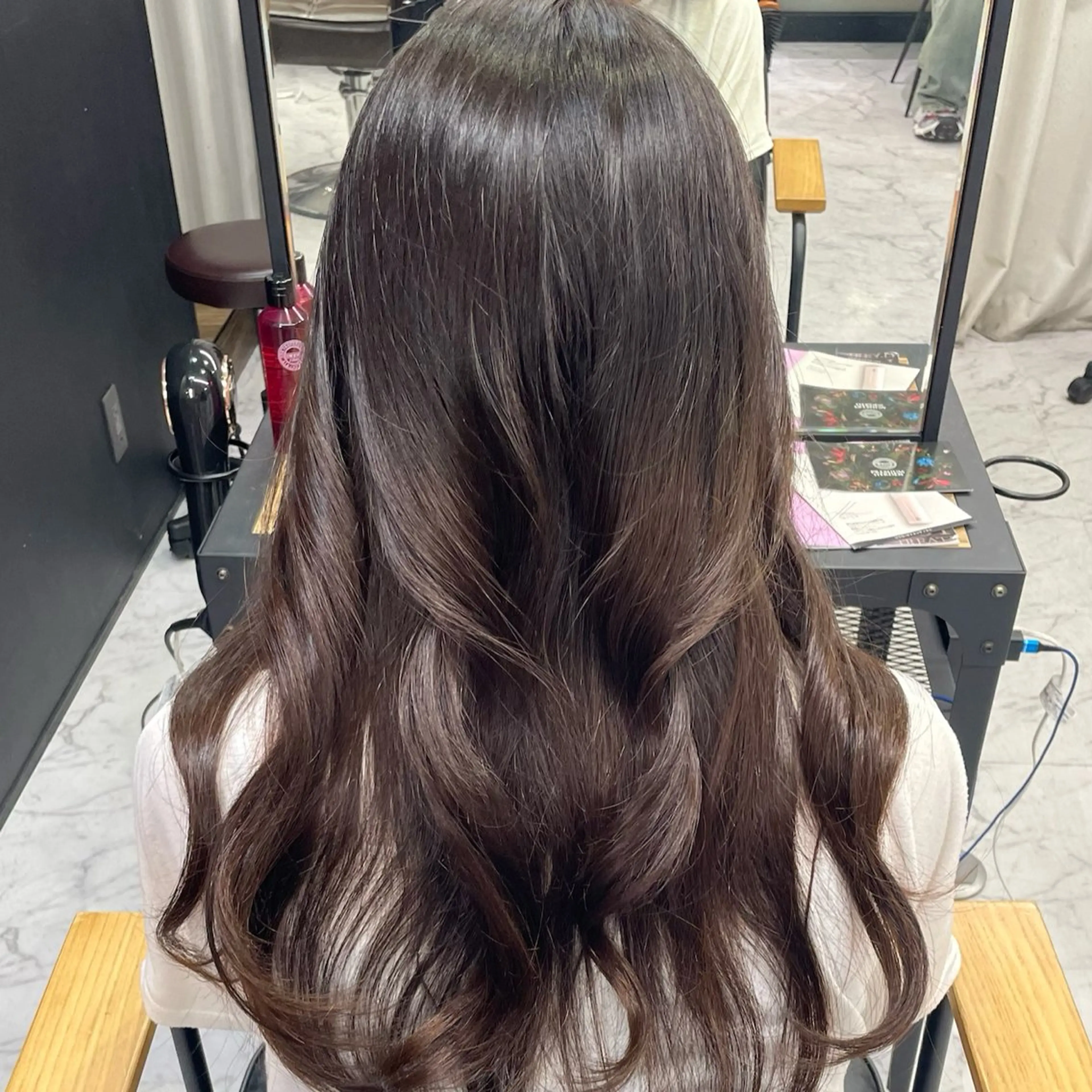 ロング ヘアカラー トリートメント 福岡美髪矯正/ KAEDEのヘアスタイル