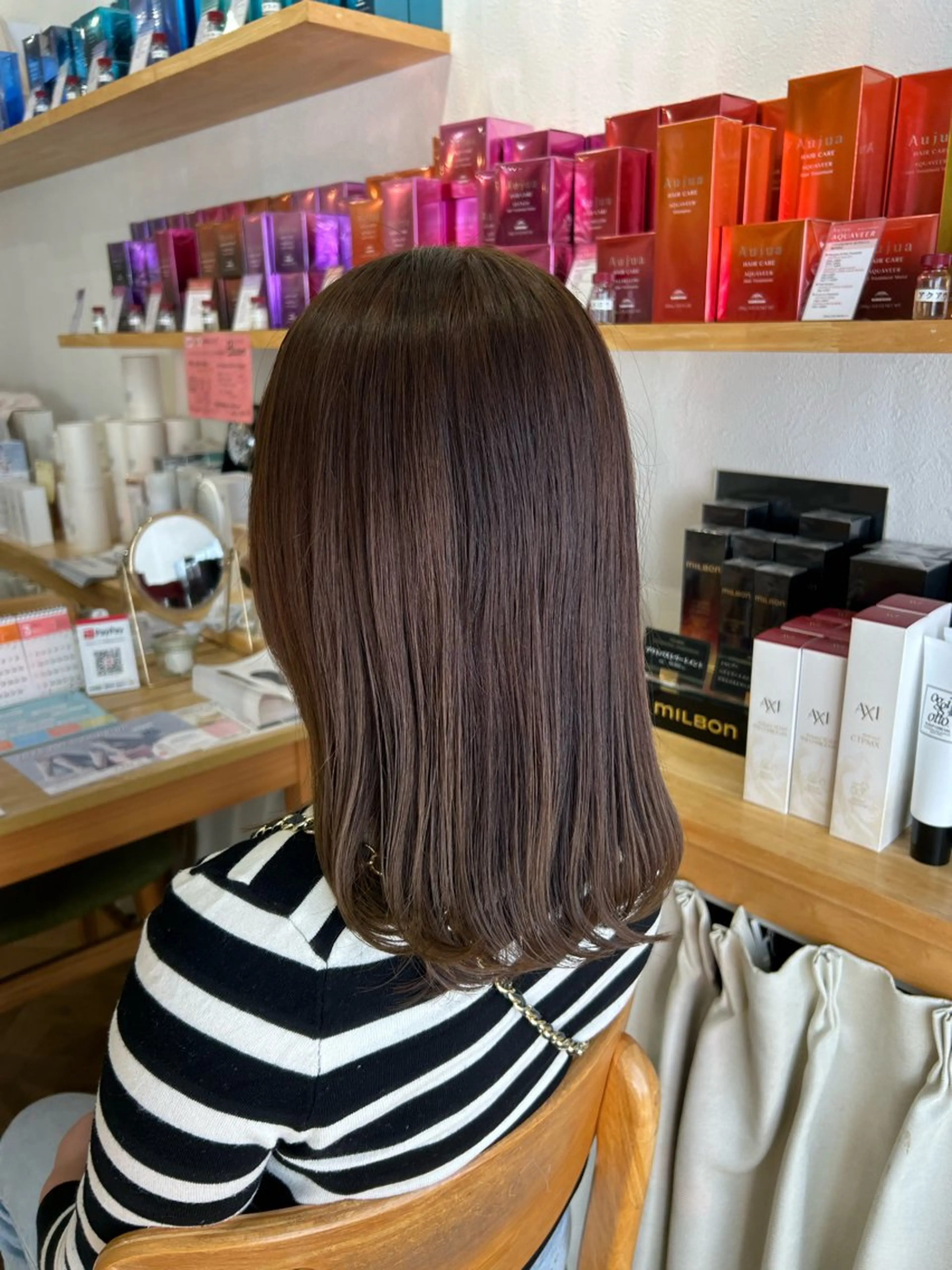 ミディアム カラー merc.🌿✨ いとうりかのヘアスタイル