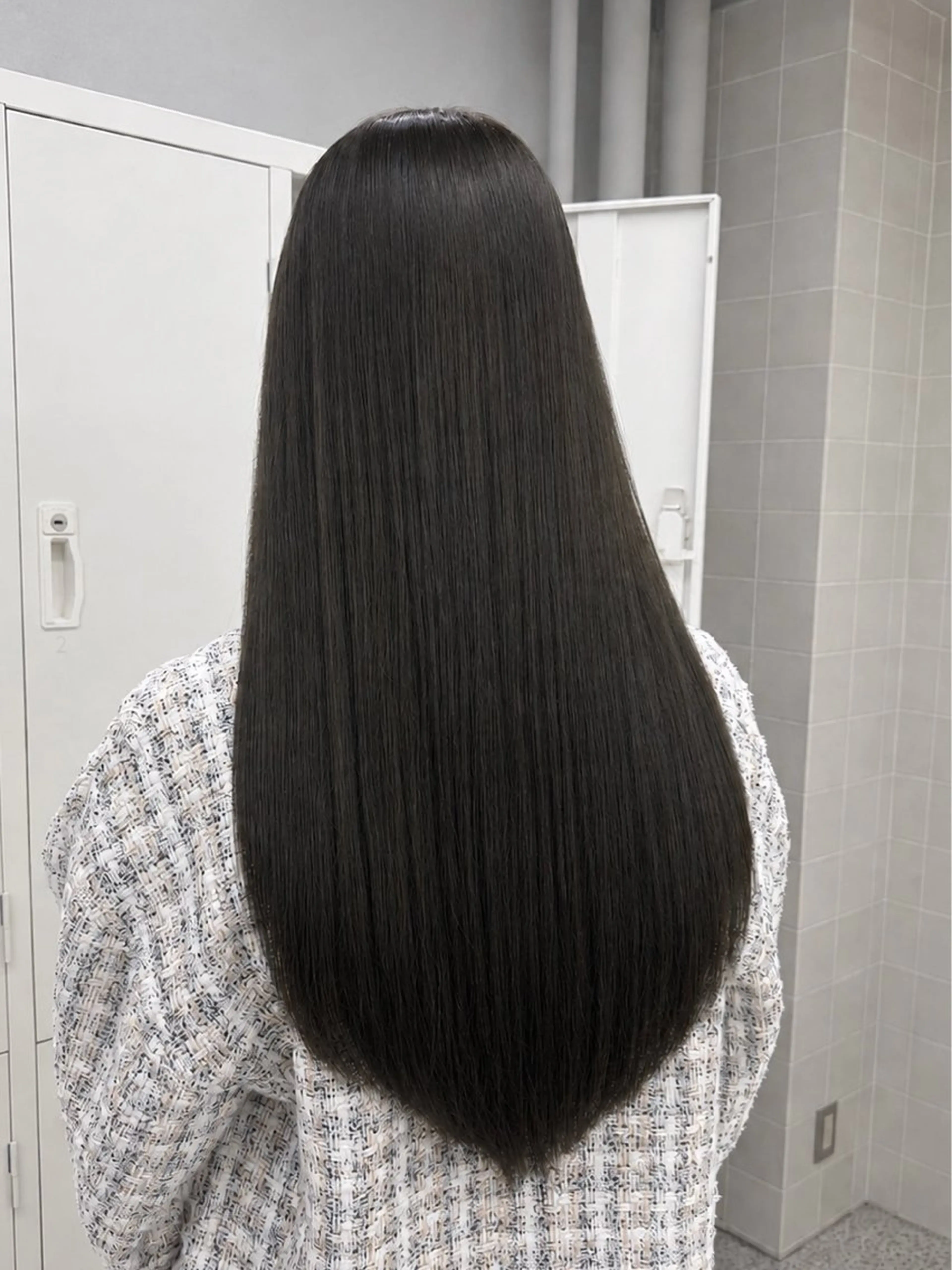 ロング ヘアカラー トリートメント 透明感カラー/髪質 改善🎀suzukaのヘアスタイル