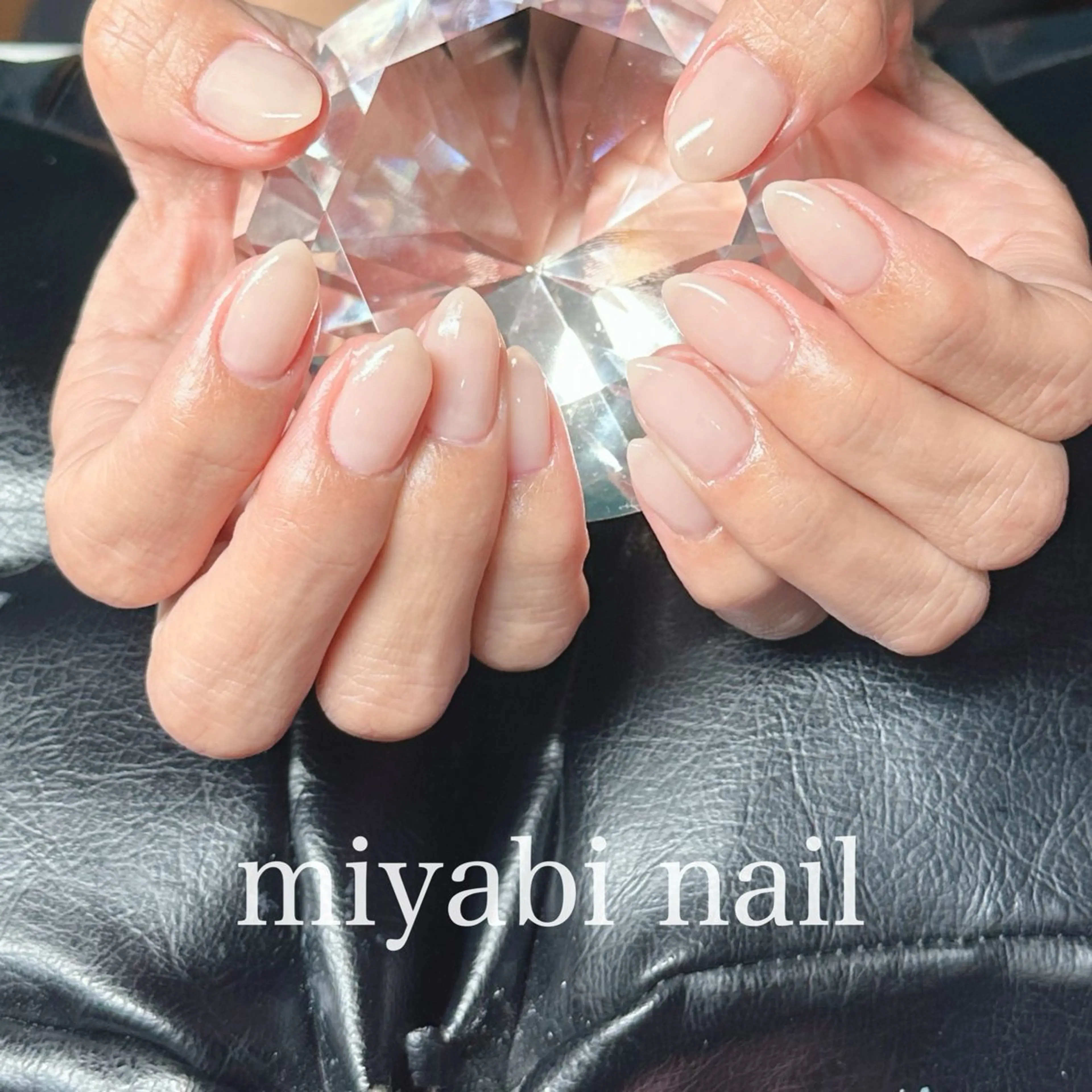 ネイル 持ち込み オフィスネイル ワンカラーネイル シンプルネイル 冬ネイル ハンドネイル miyabi nail 桂川駅近くのネイルデザイン