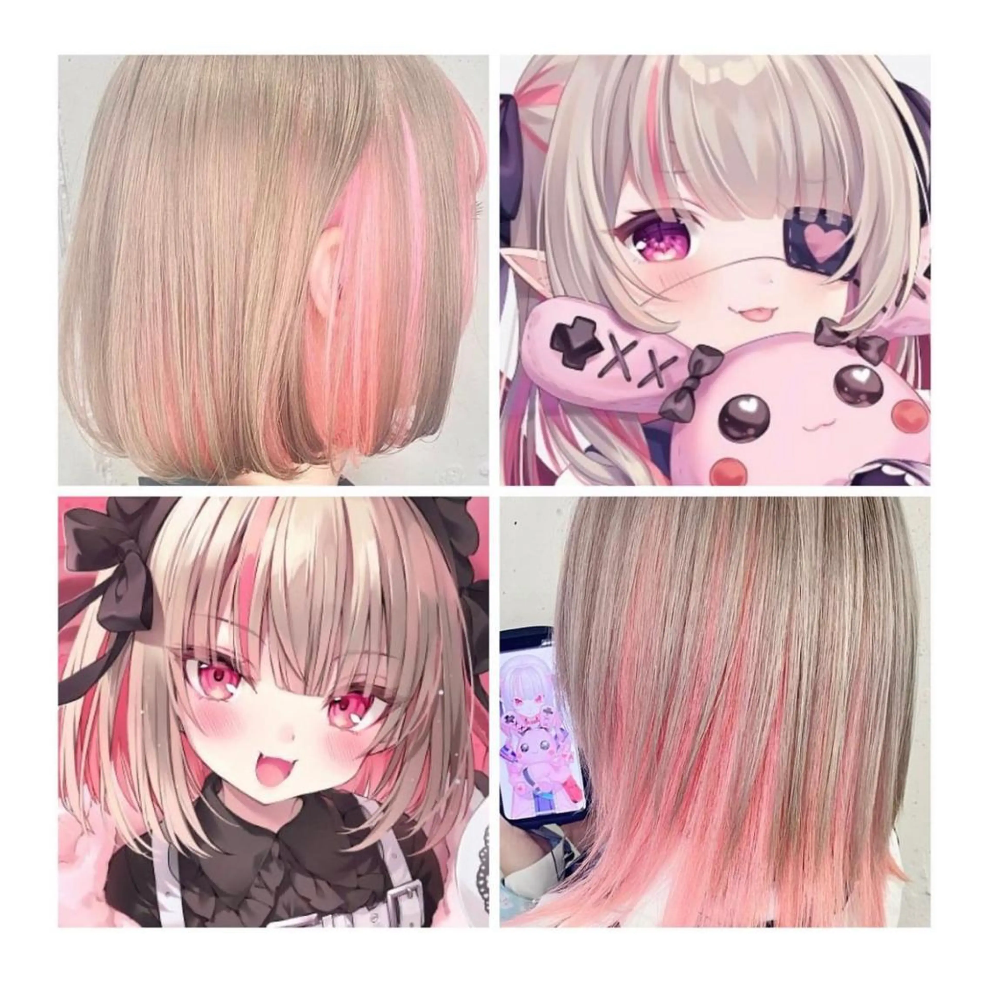 ショート カラー ヘアカラー GARU-ガル-所属・TSUNO🦖 派手髪/オタク美容師のヘアスタイル