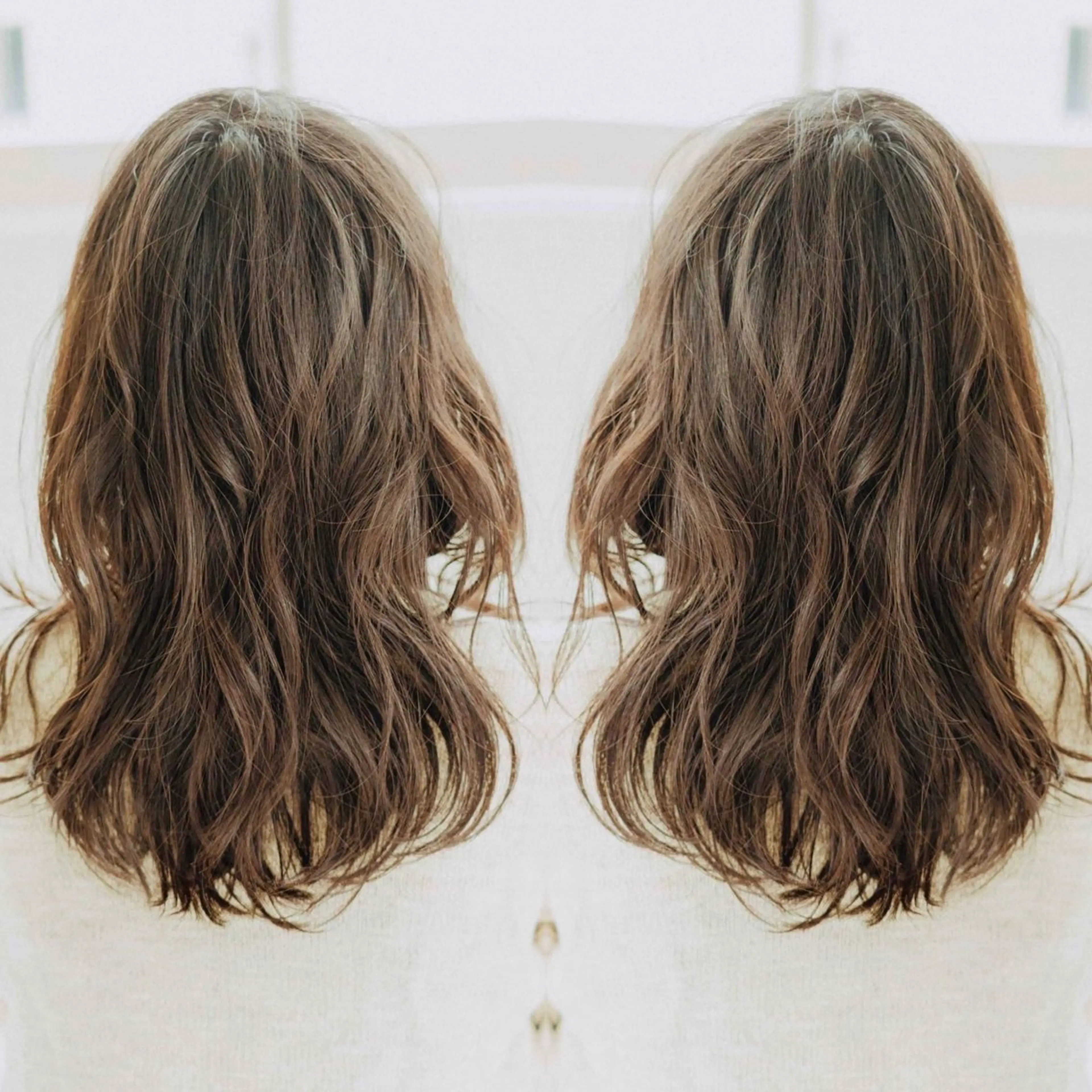 ✨艶 髪✨髪質改善カラー + ケアトリートメントの写真