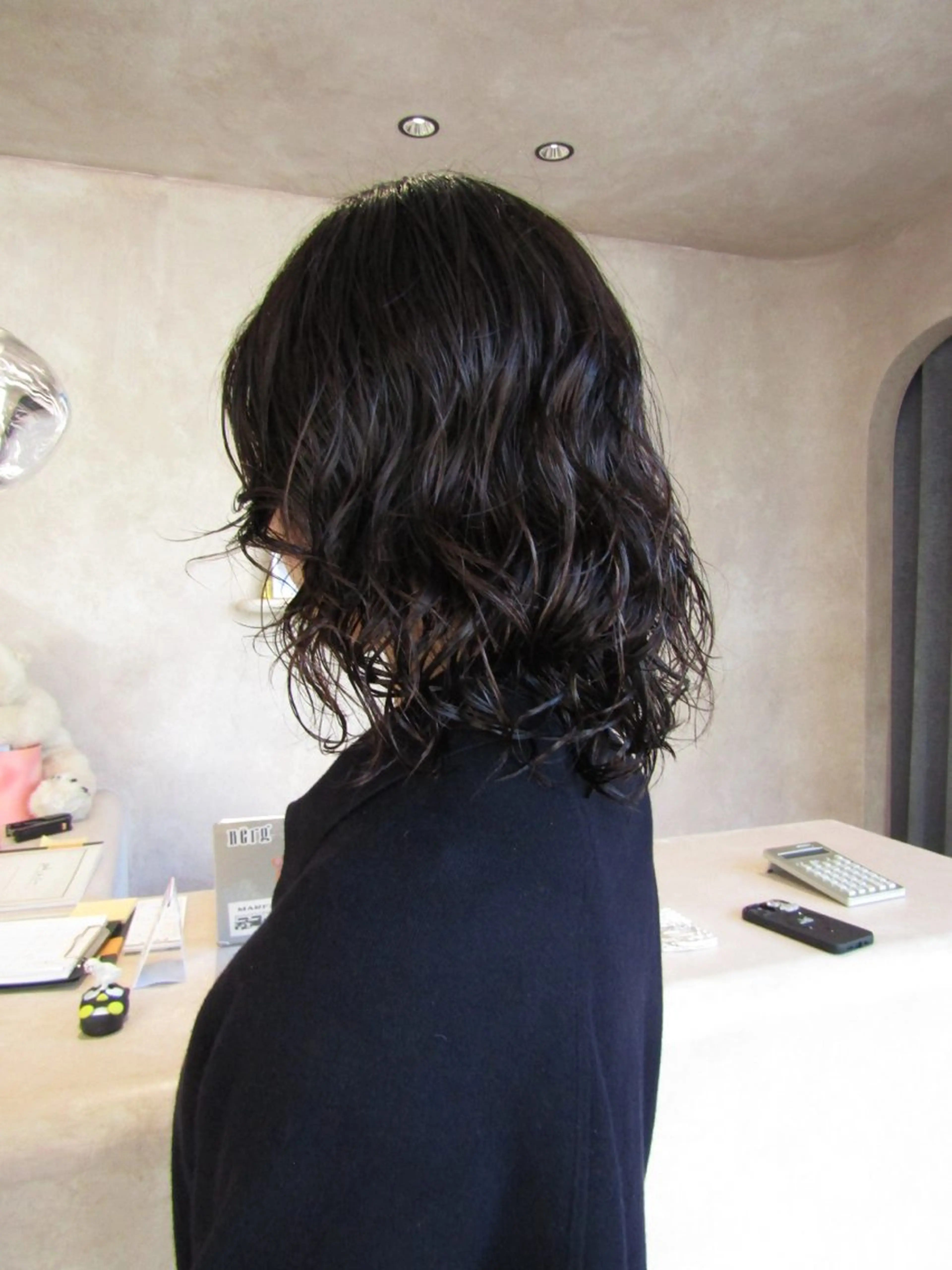 パーマ パーマ Bërg kiraのヘアスタイル