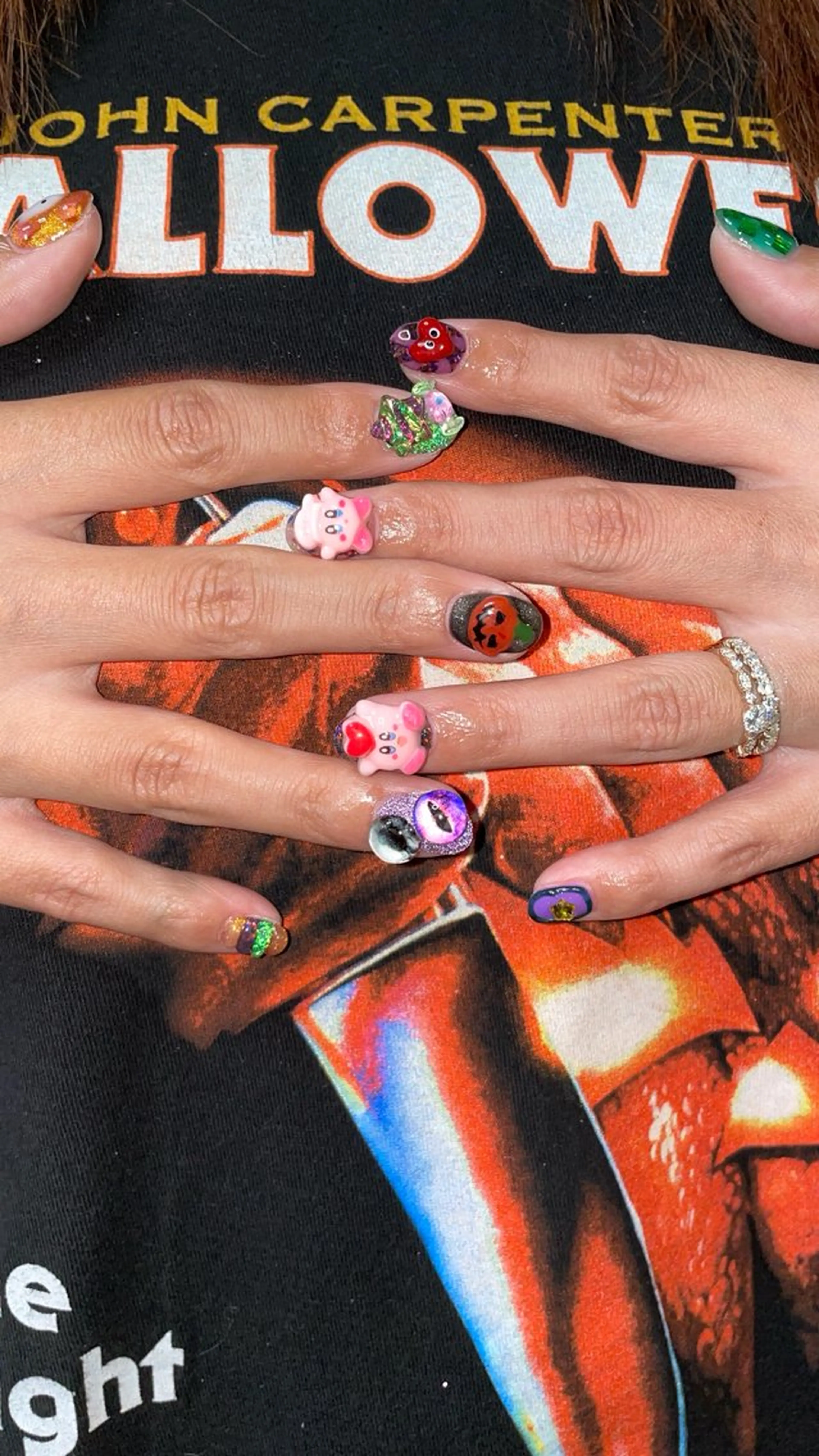 ネイル ハロウィン kawaiinail SONIYAのネイルデザイン