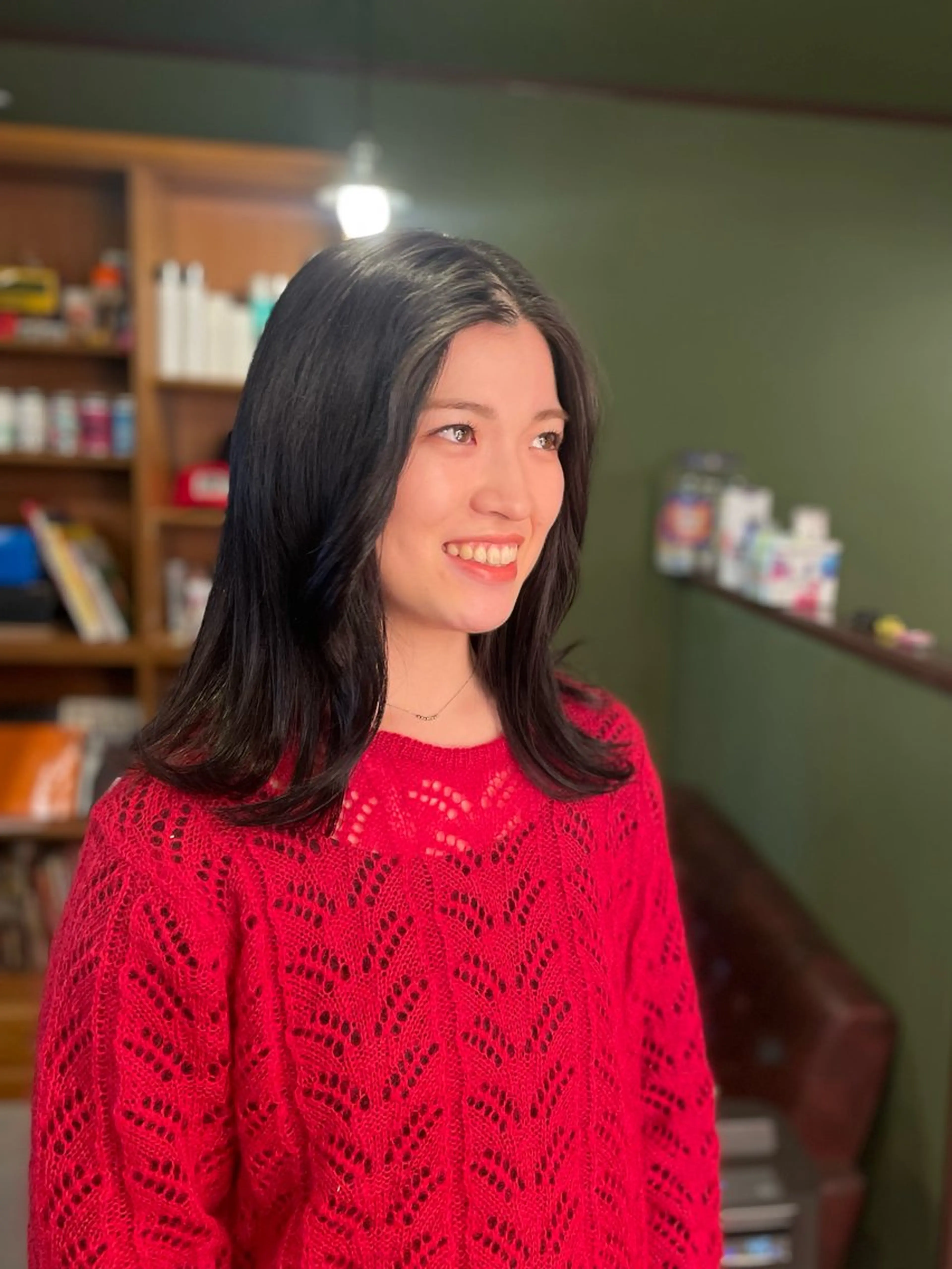 ミディアム カラー PATH-hair. storeのヘアスタイル