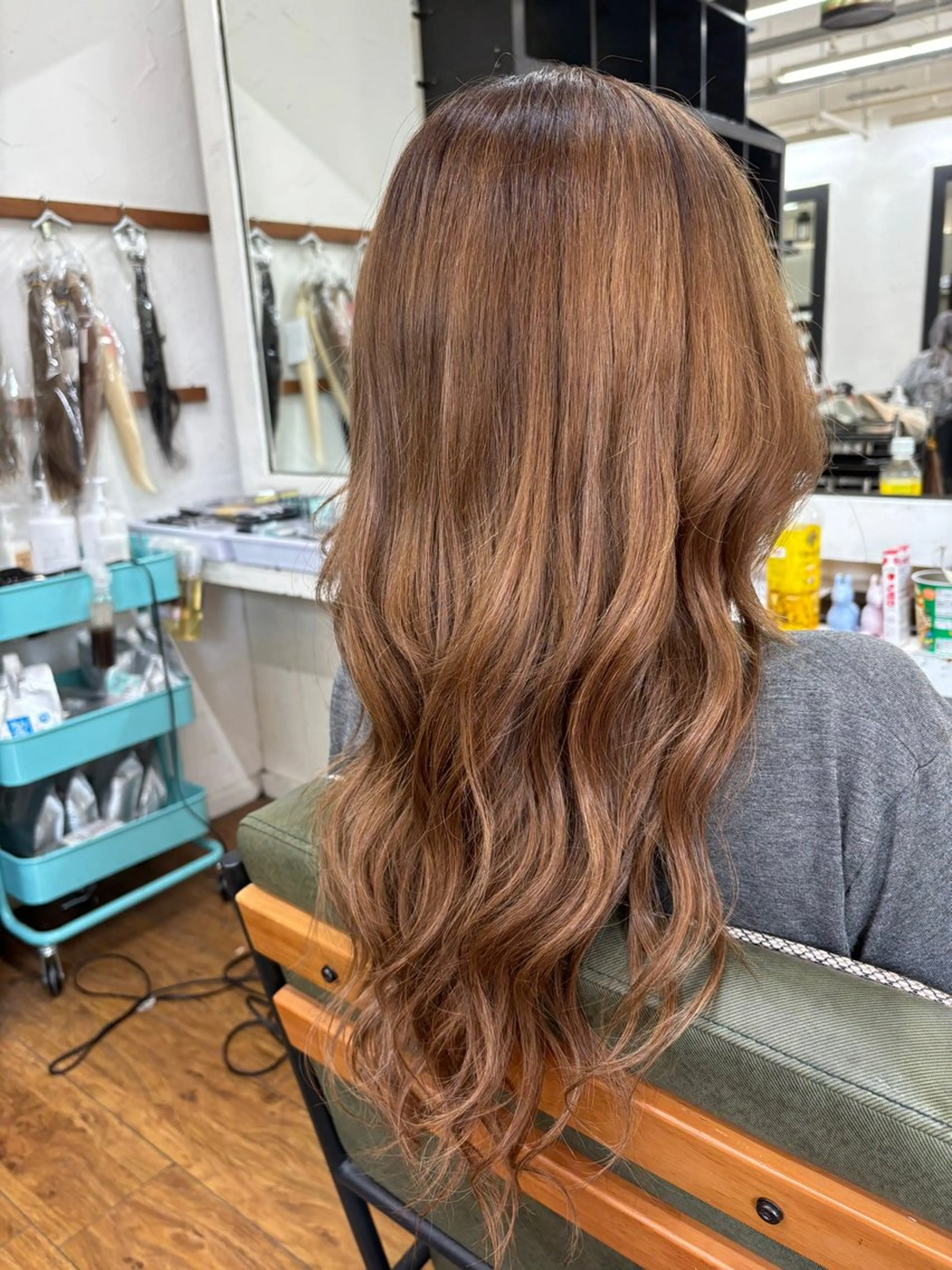 エクステ 香野 優子のヘアスタイル