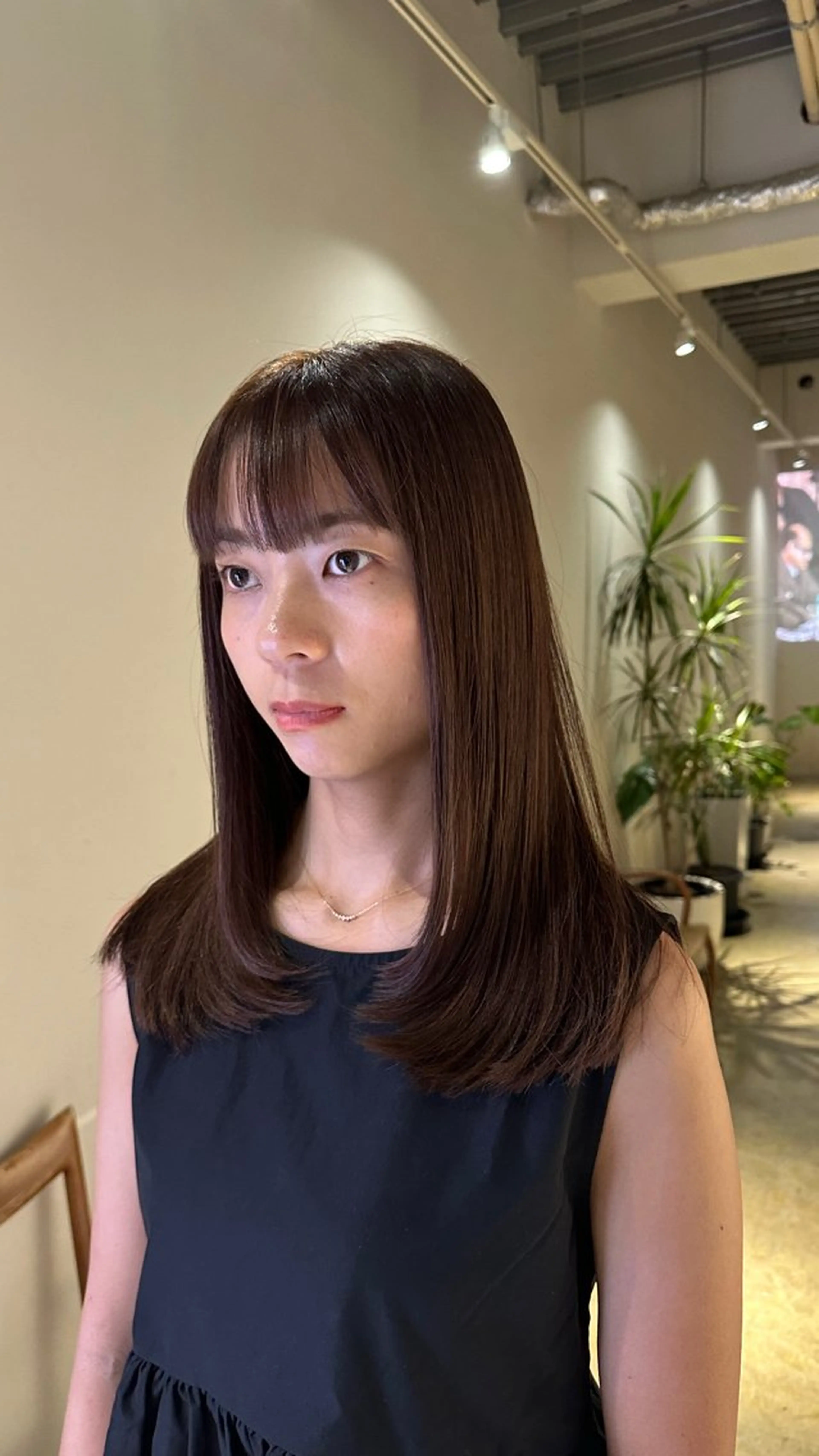 ミディアム 太田 渚遊のヘアスタイル