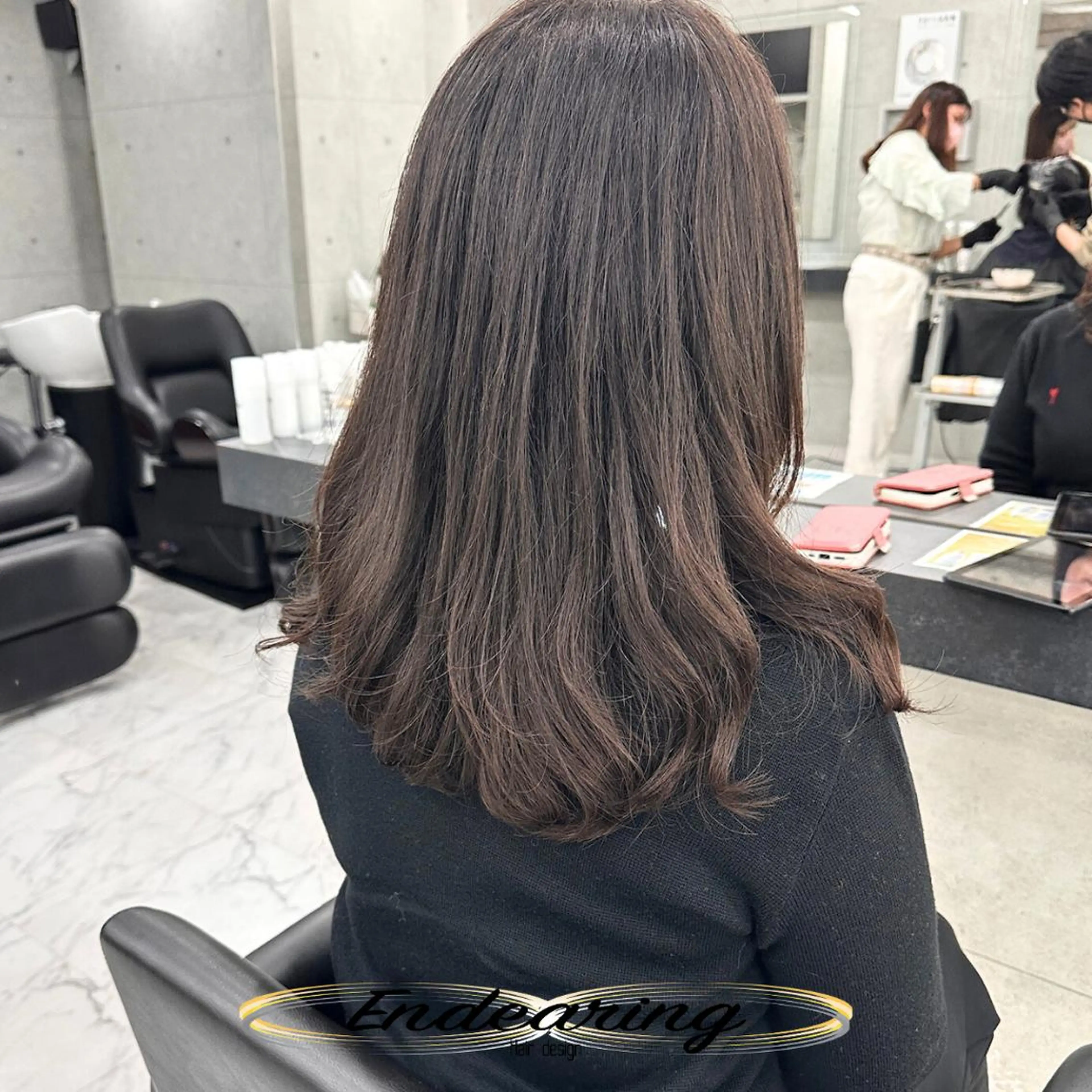 パーマ デジタルパーマ カット パーマ Endearing 銀座/レイヤーカットのヘアスタイル