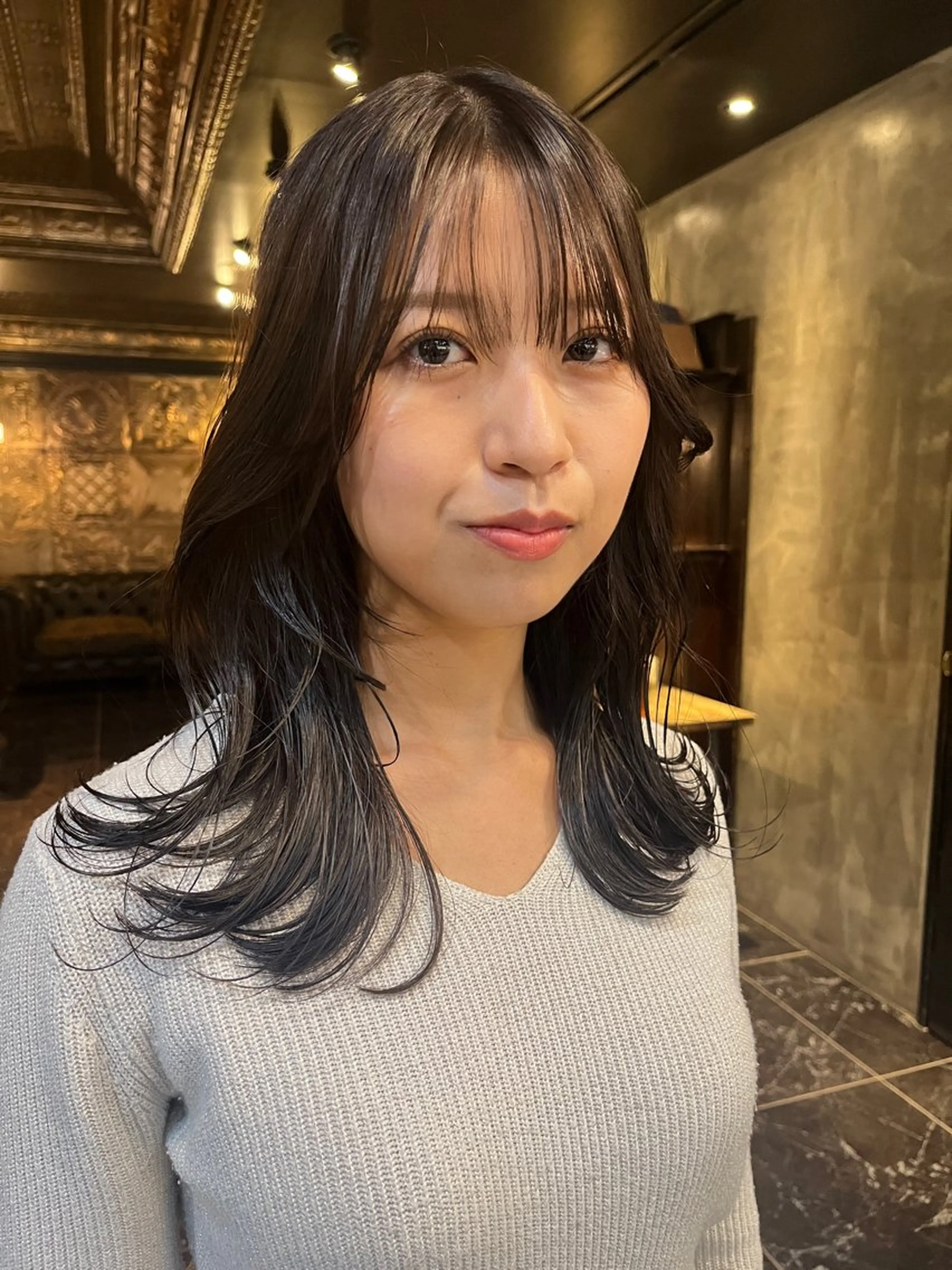 ミディアム カラー デザインレイヤー/ KOSUKEのヘアスタイル