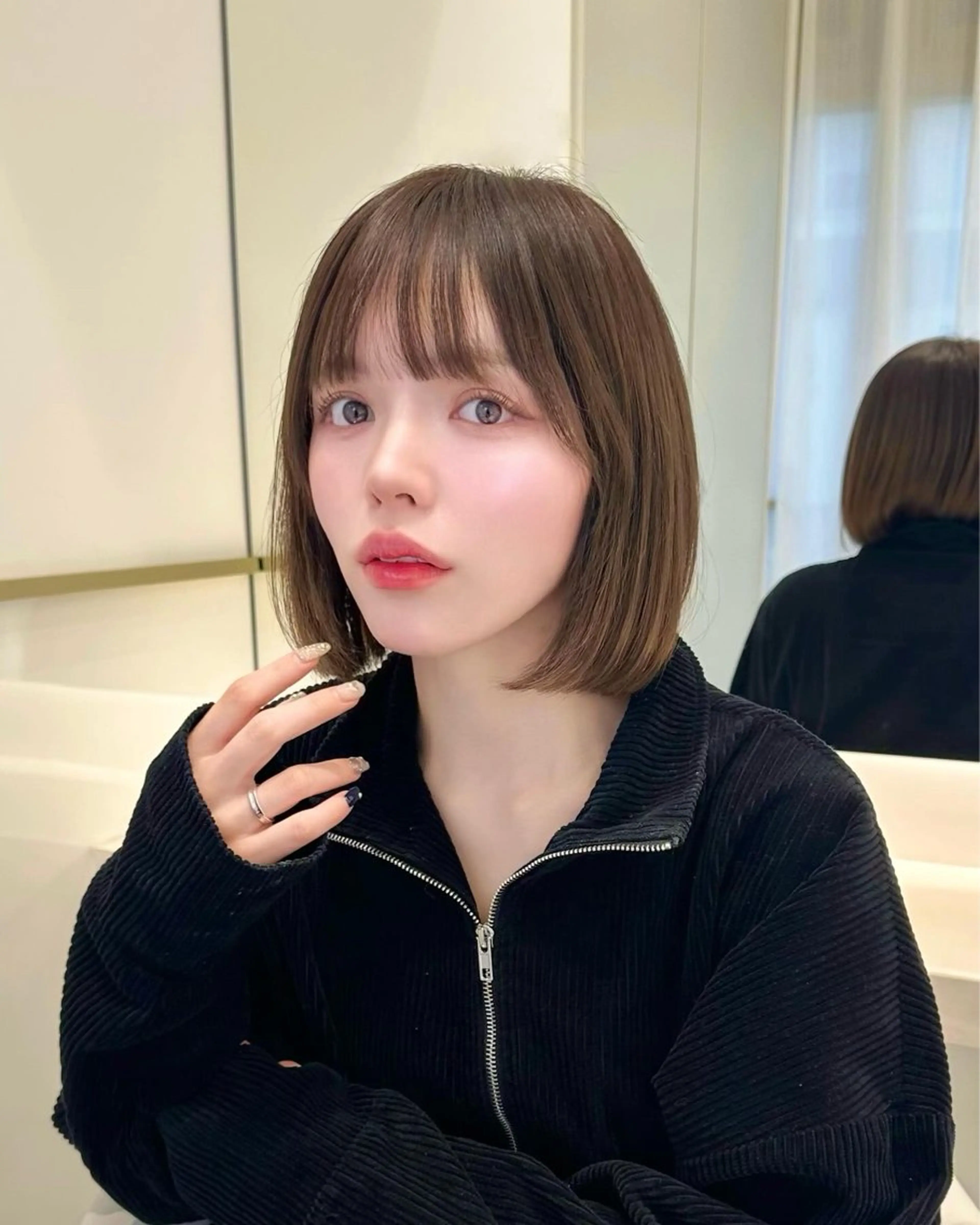 ショート ヘアカラー トリートメント 小西 鈴奈のヘアスタイル