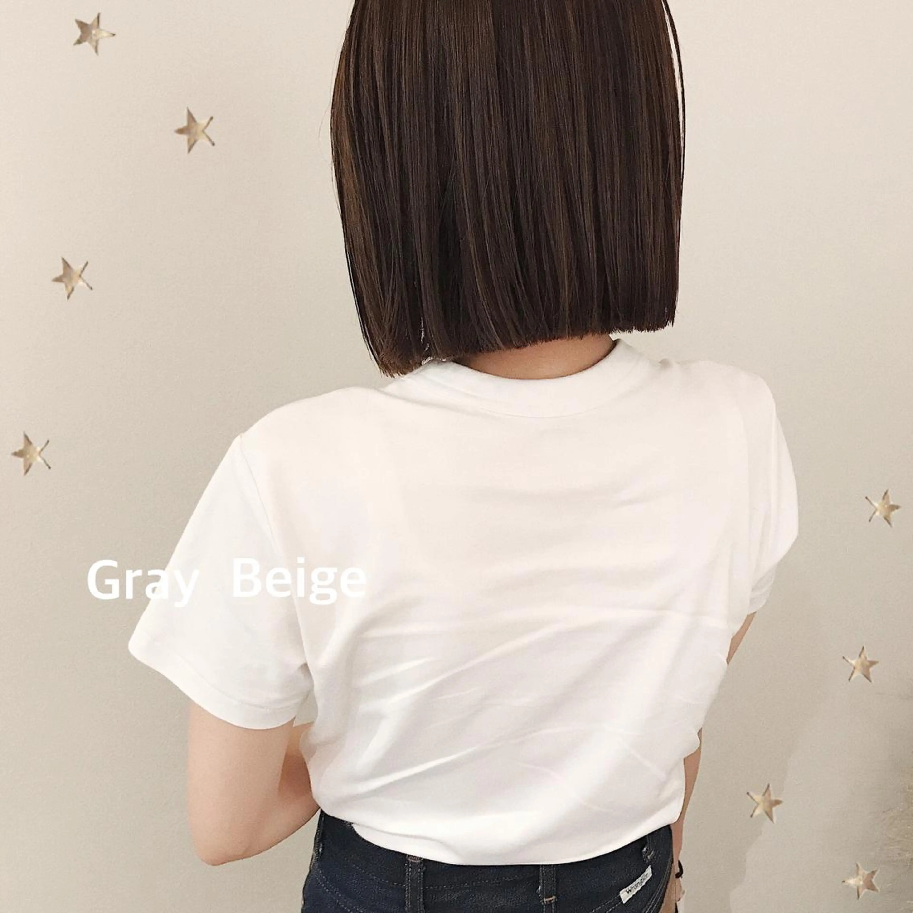 ミディアム カラー カット ヘアカラー トリートメント 市川 千夏のヘアスタイル