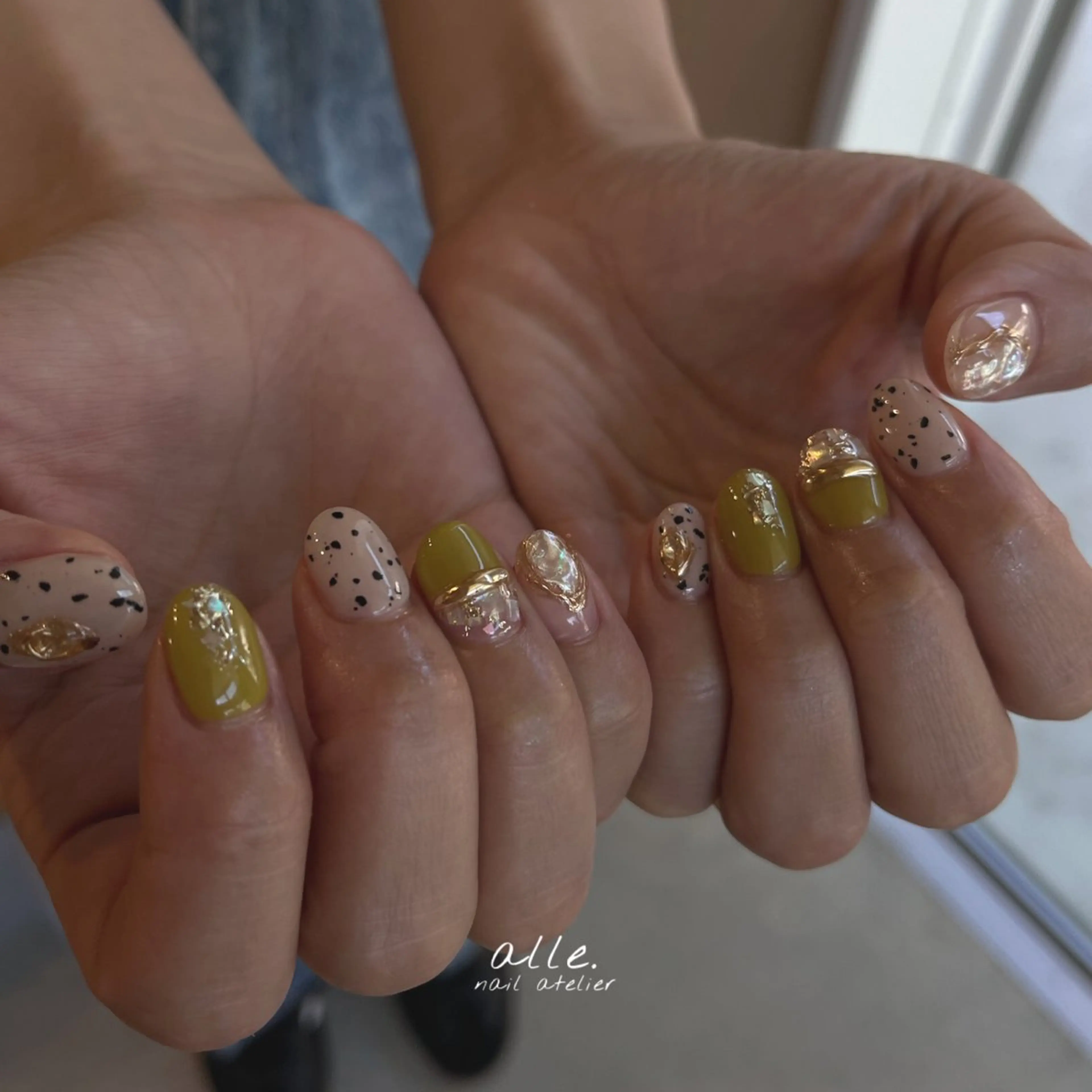 ネイル ハンドネイル atelier alle.のネイルデザイン