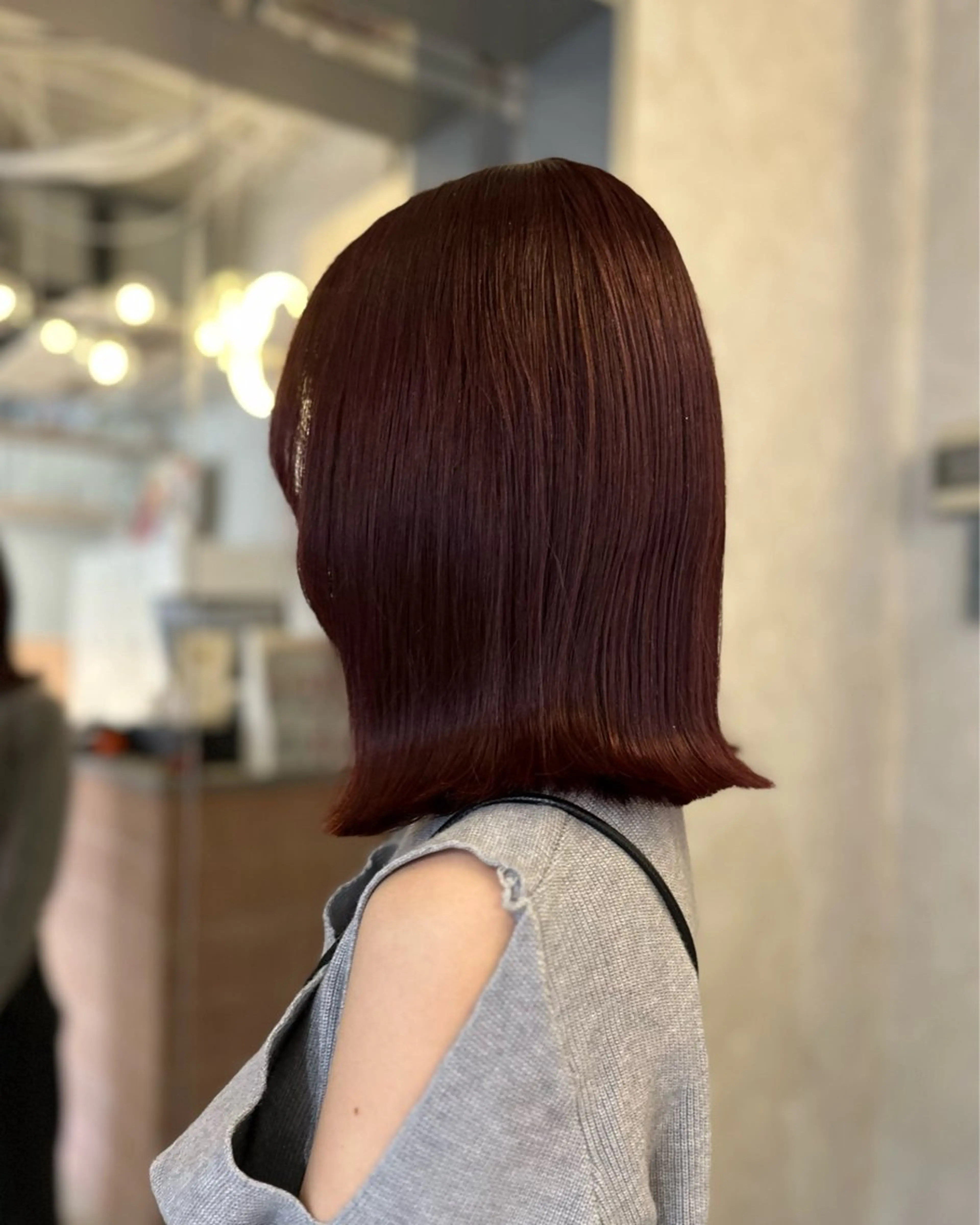 ミディアム カラー カット ヘアカラー トリートメント hayato / 梅田のヘアスタイル