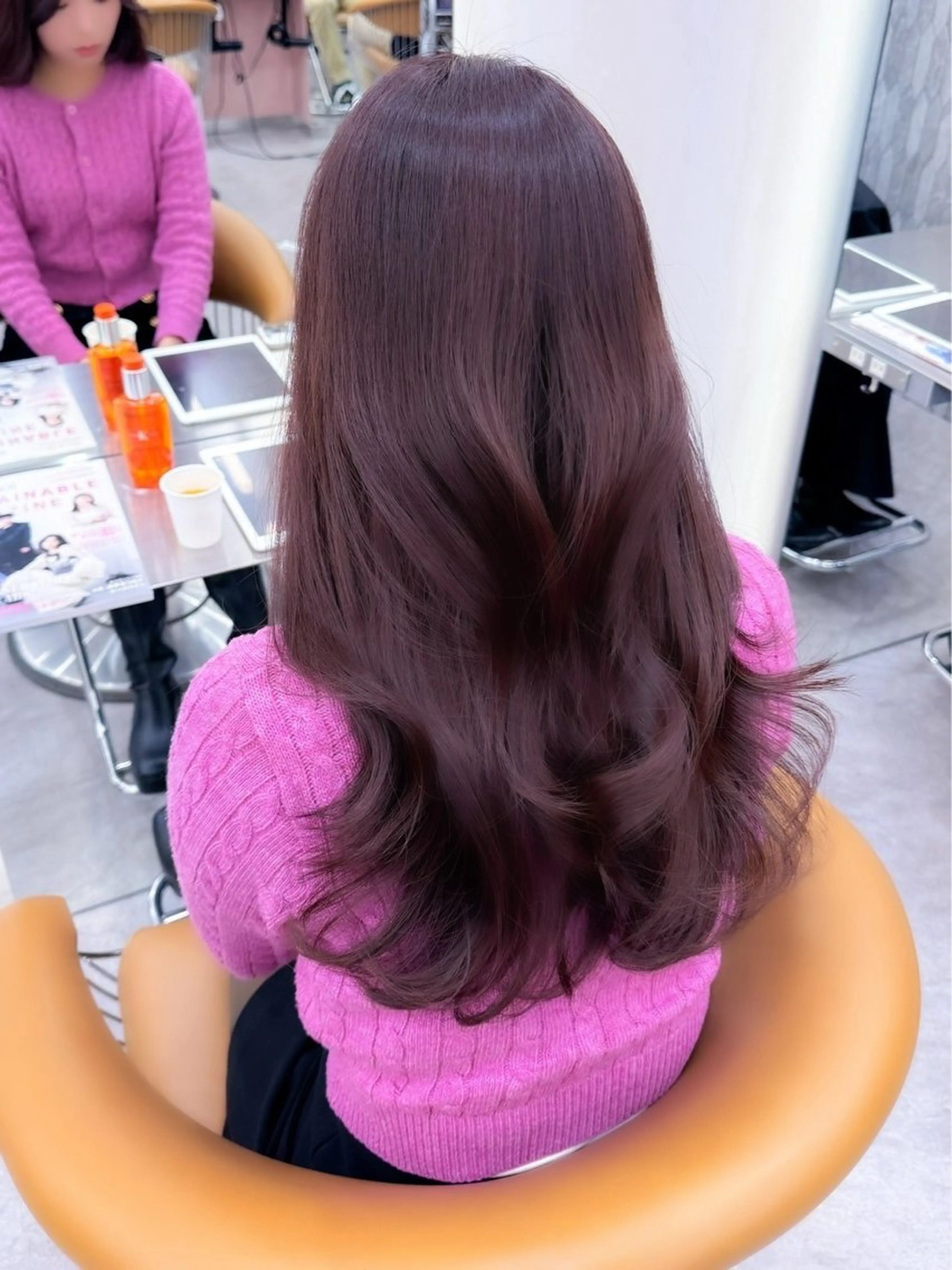 ロング カラー ヘアカラー トリートメント 矯正/艶髪/レイヤー /ボブ/桒山航季のヘアスタイル