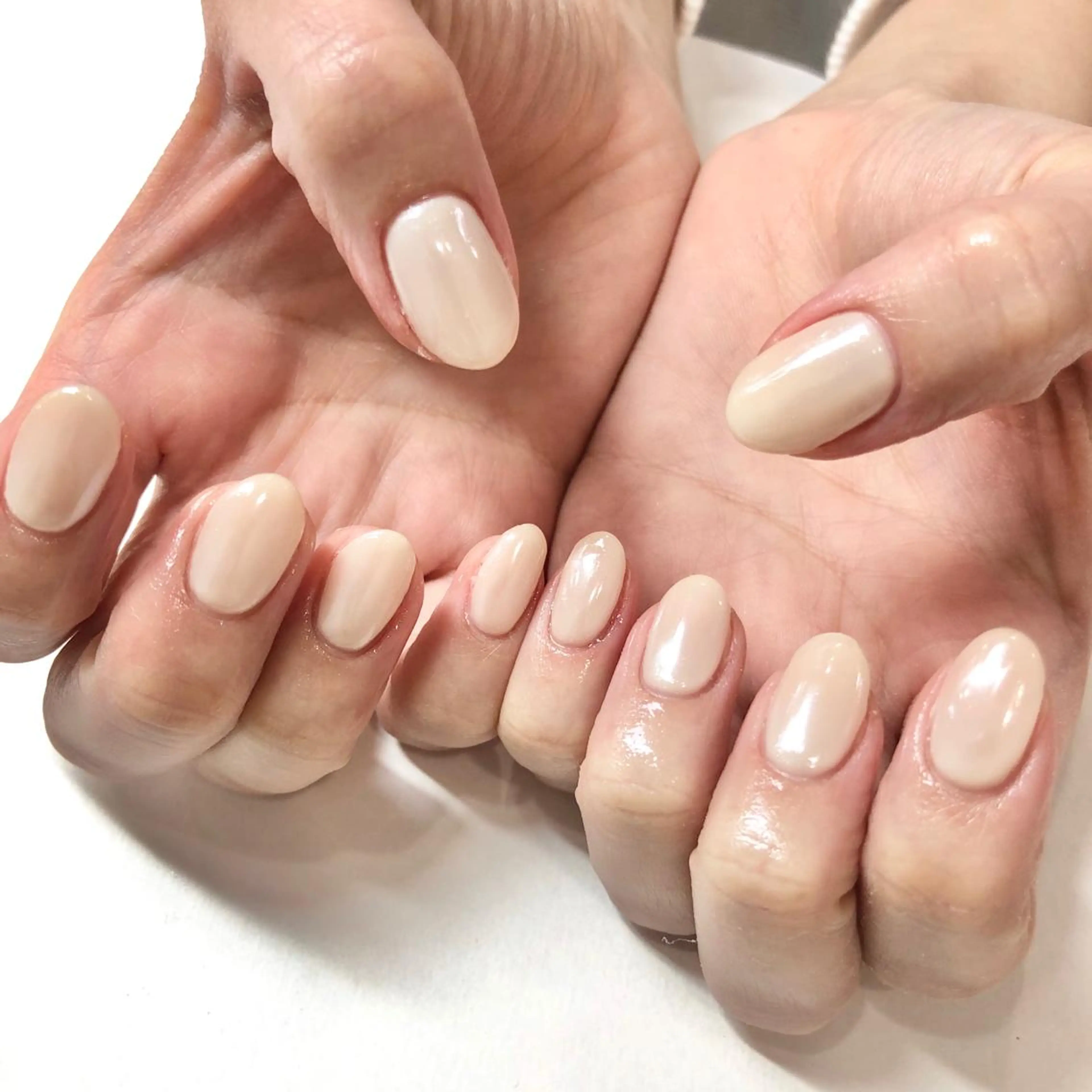 ネイル オーロラネイル ホワイト ハンドネイル フットネイル 🎀AYAKO 🎀中韓ネイルのネイルデザイン