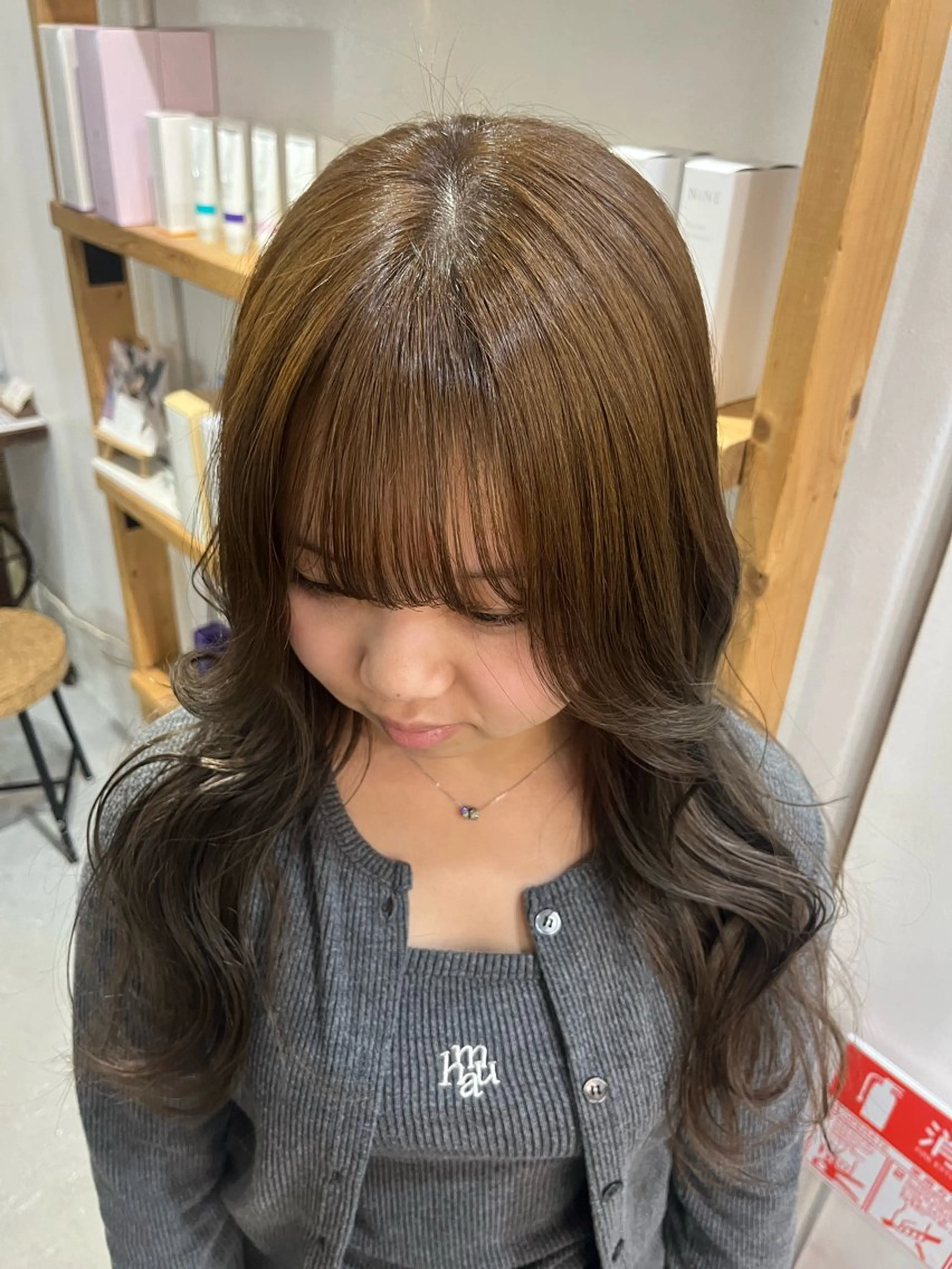 セミロング カラー ヘアカラー 🎀Yamasaki Yui🎀のヘアスタイル