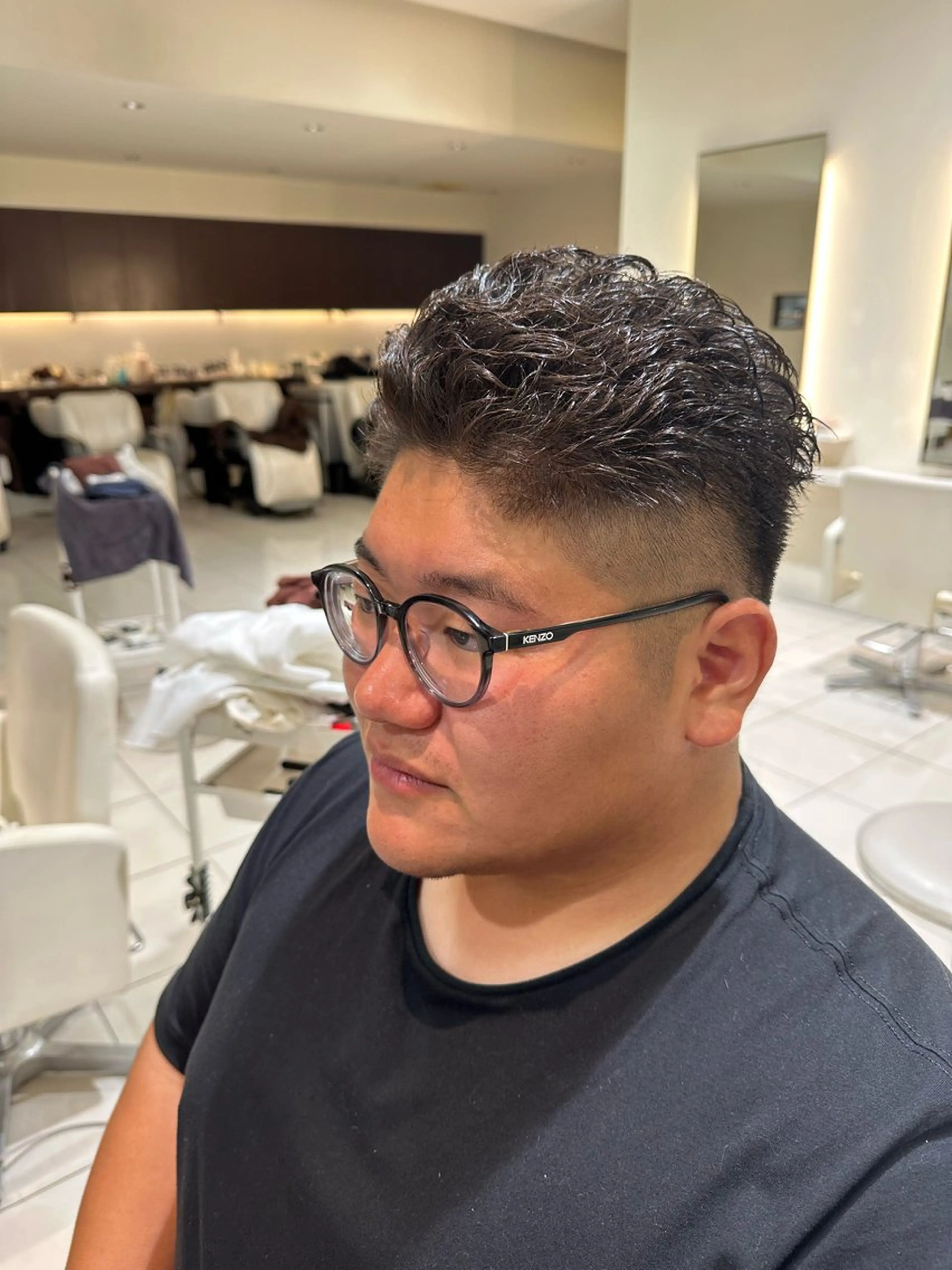 メンズ フェードカット 中村 晴輝のヘアスタイル