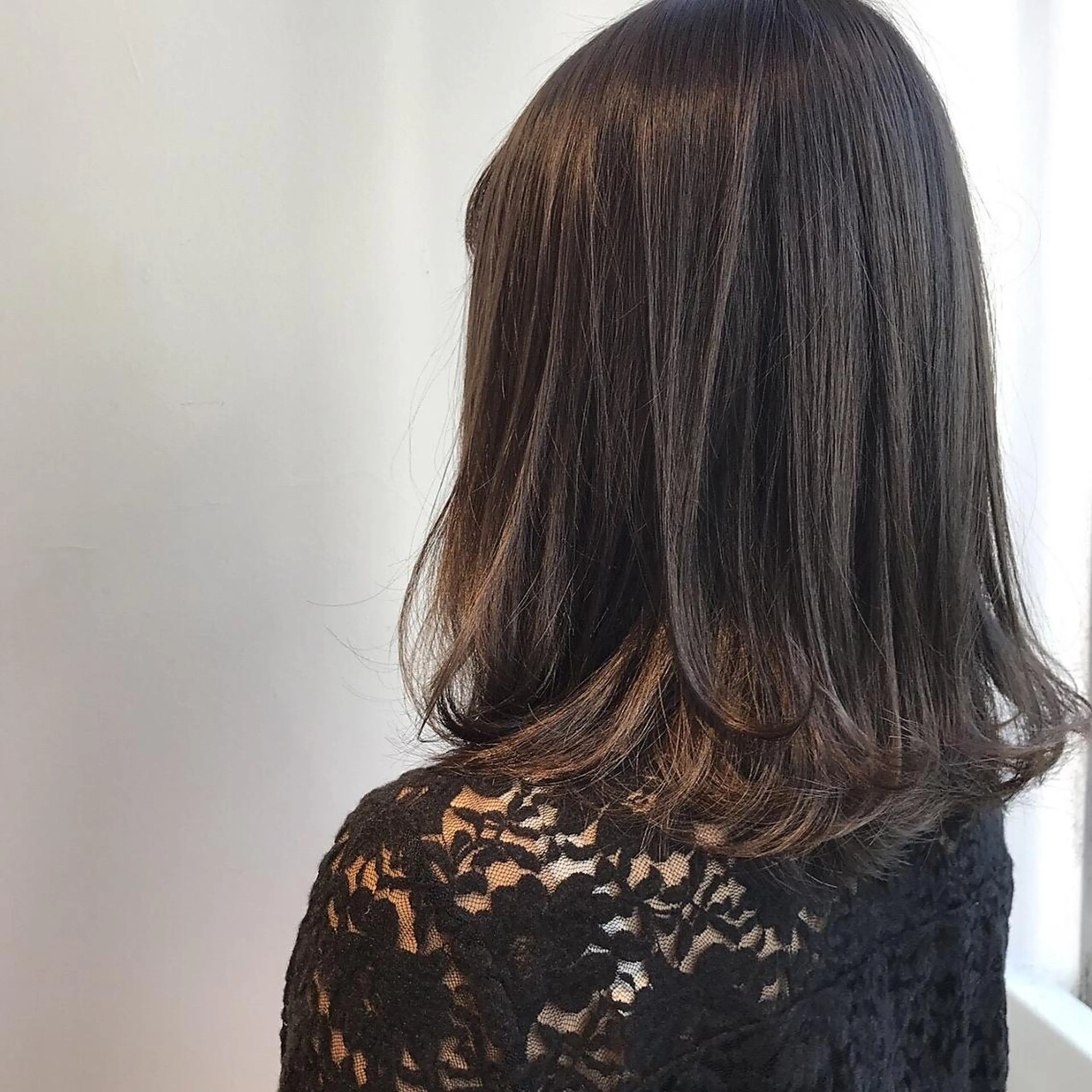 ミディアム カラー Hair esthe HAAAT 東口店のヘアスタイル