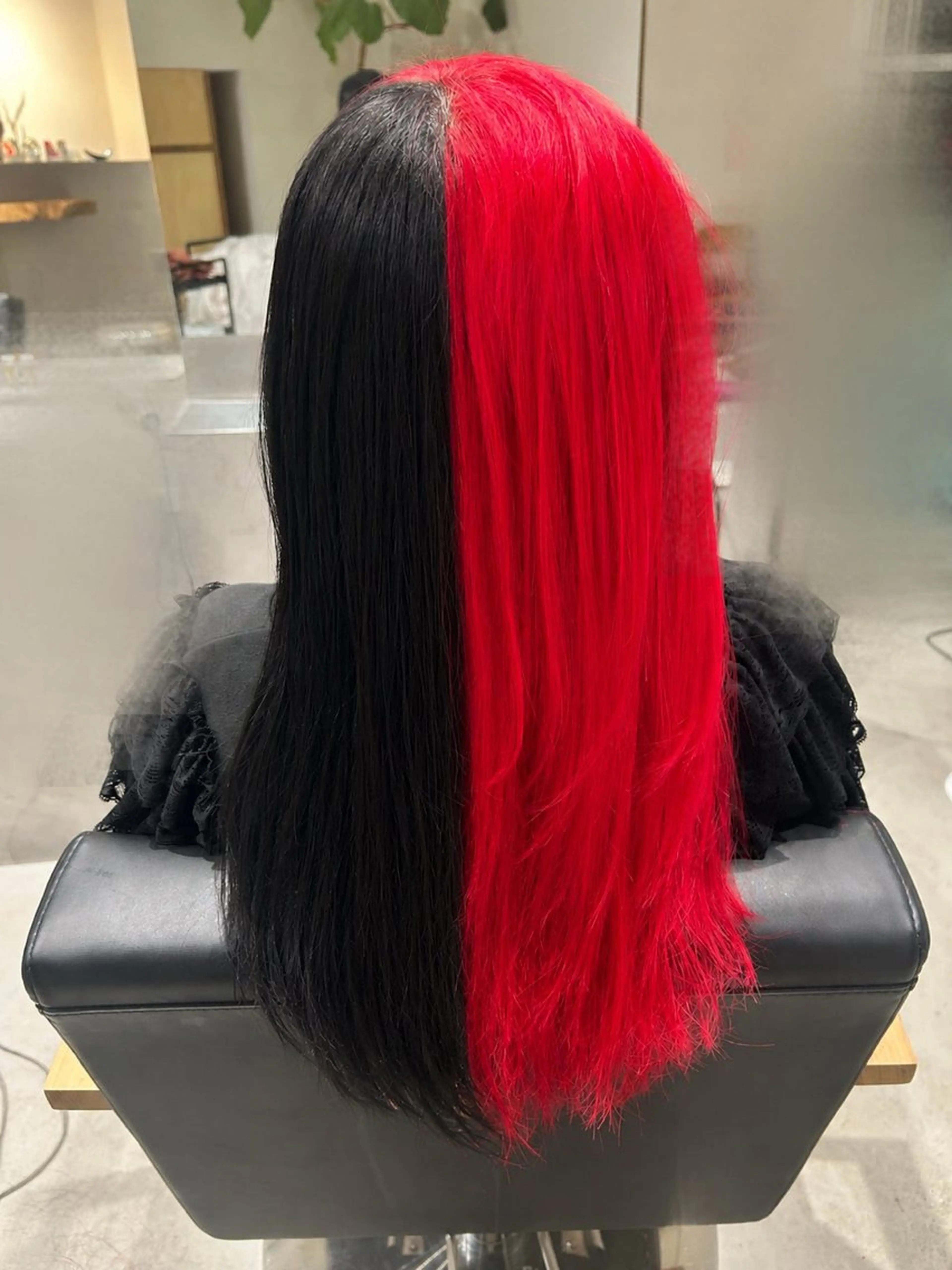ロング カラー 柘植 琢馬のヘアスタイル