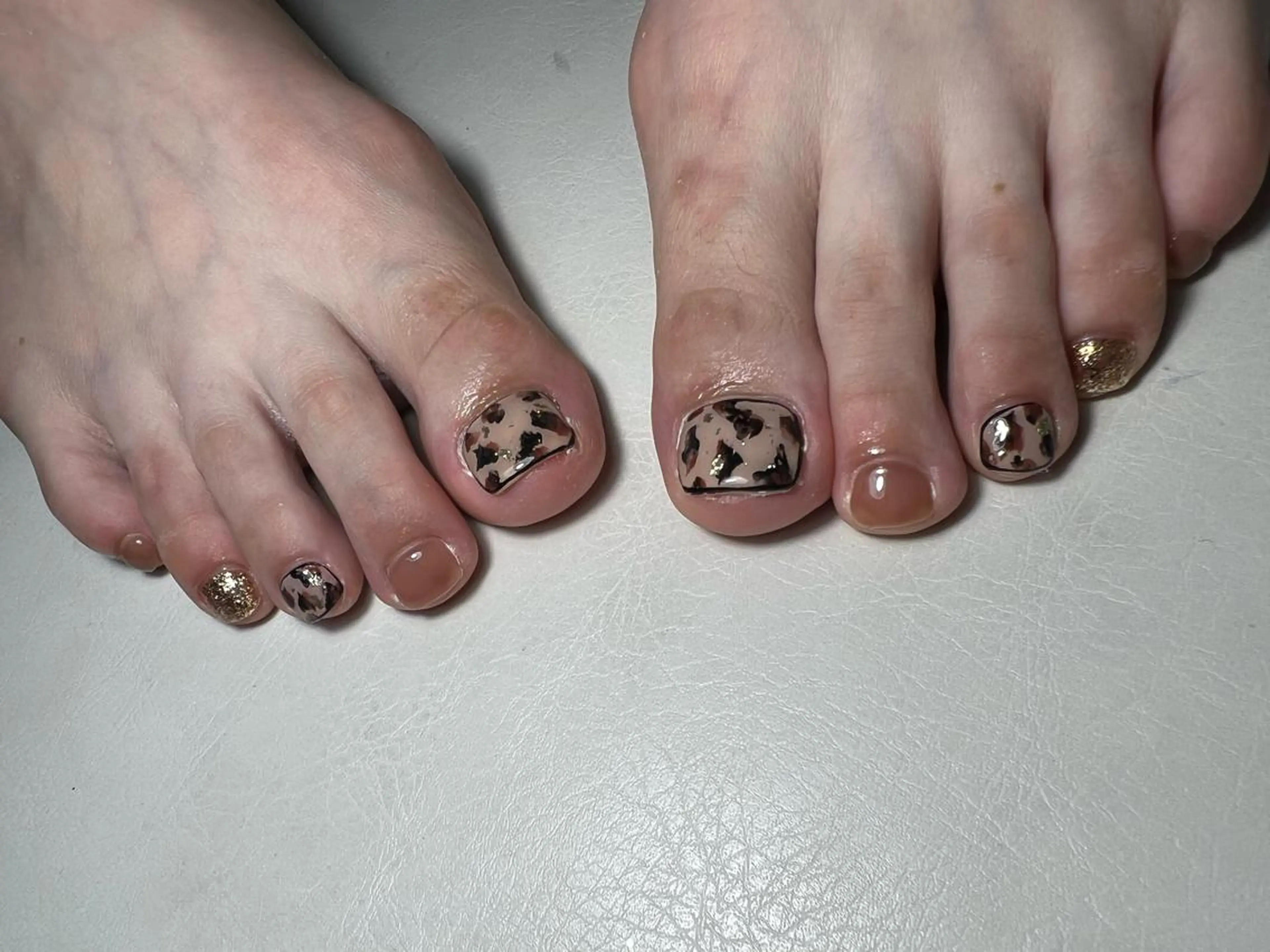 ネイル フットネイル Mana‪ ‪·͜· ❤︎‬のネイルデザイン