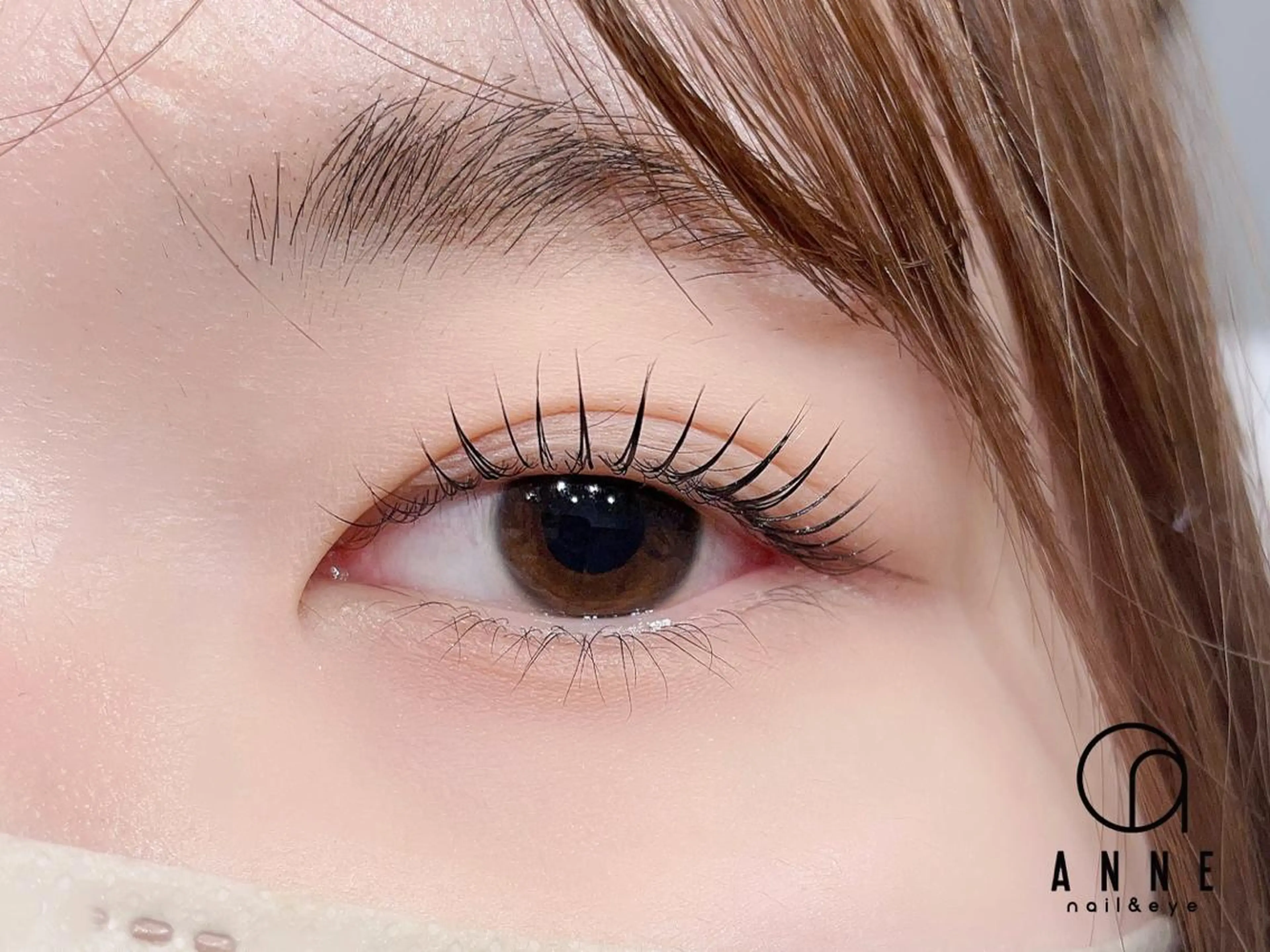 マツエク・マツパ パリジェンヌラッシュリフト ANNE kokeshiのマツエク・マツパデザイン