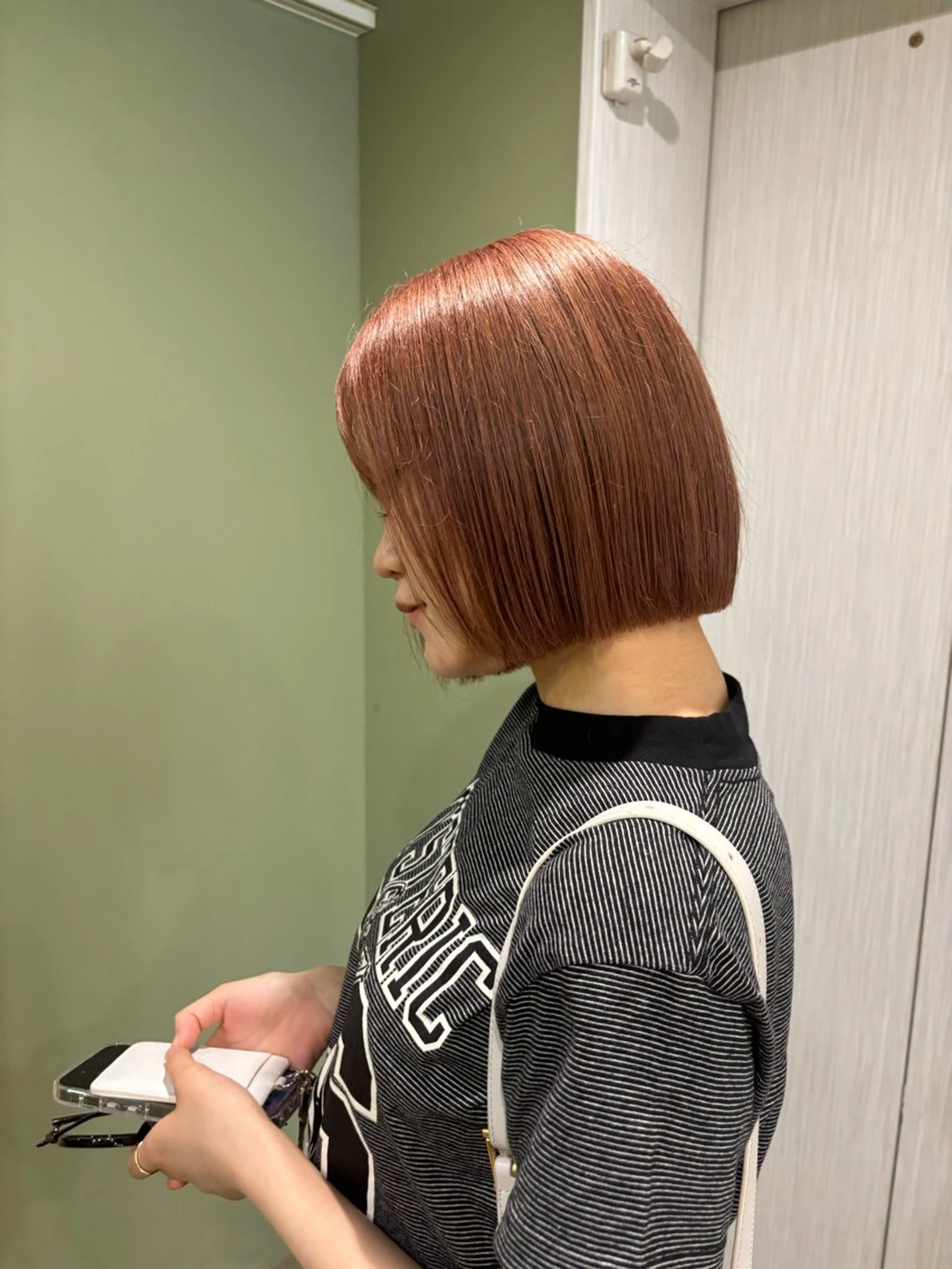 ショート レイヤー/韓国透明感 カラー/nanokaのヘアスタイル