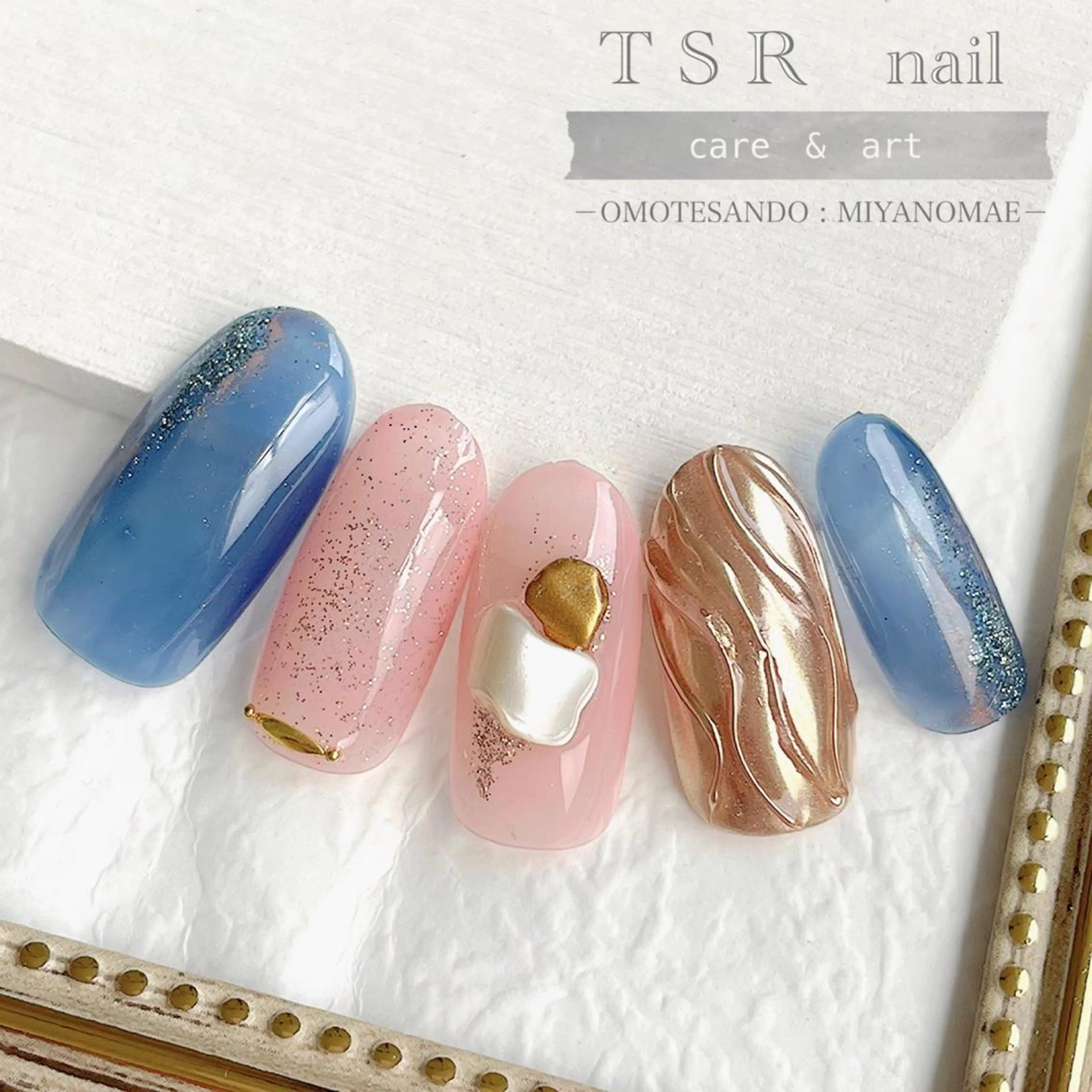 ネイル 爪咲 りり花のネイルデザイン