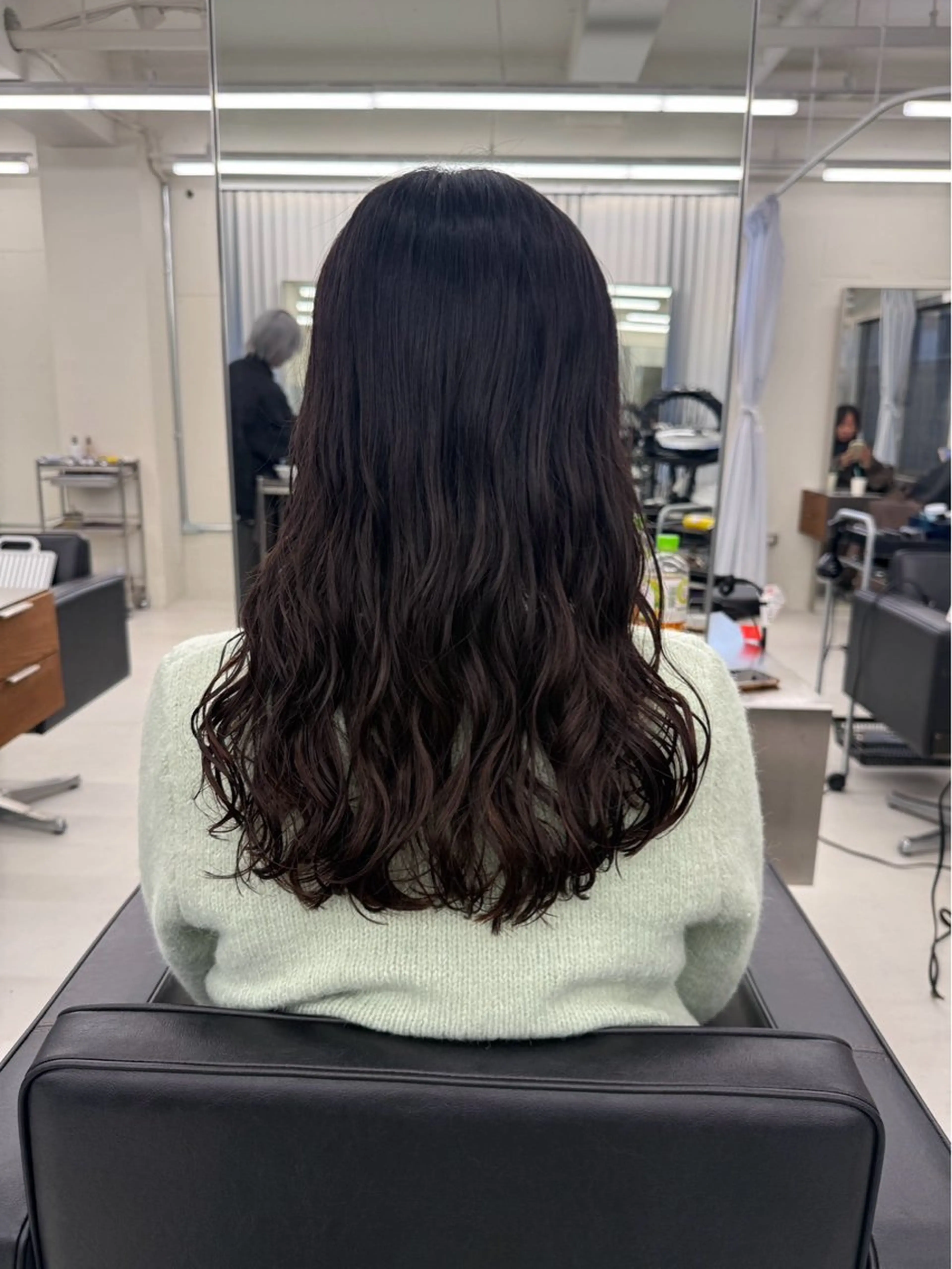 ロング パーマ パーマ ロングパーマ/ボブ/ 表参道/aoba🩵のヘアスタイル