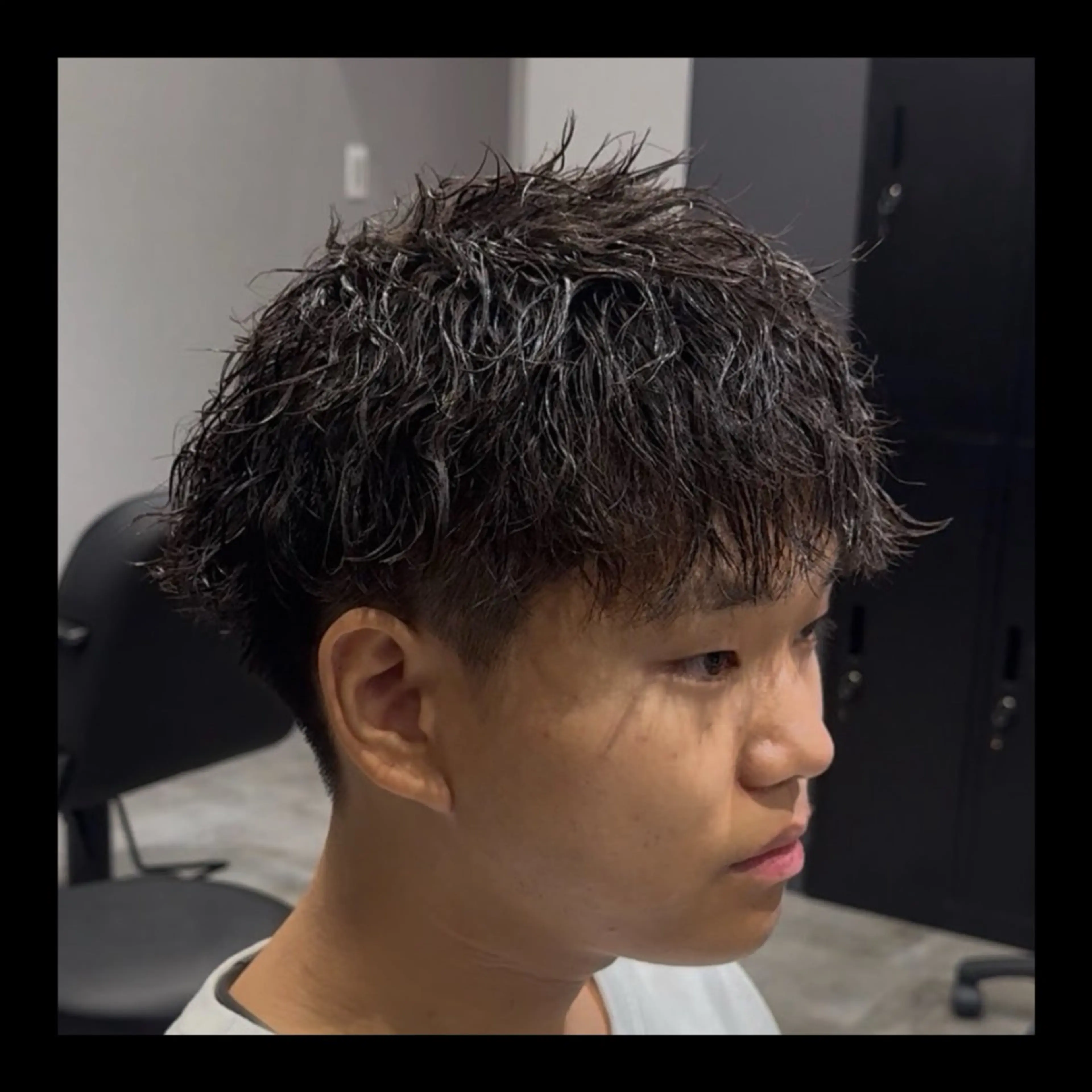 ミディアム STAYGメンズ上野 大河のヘアスタイル