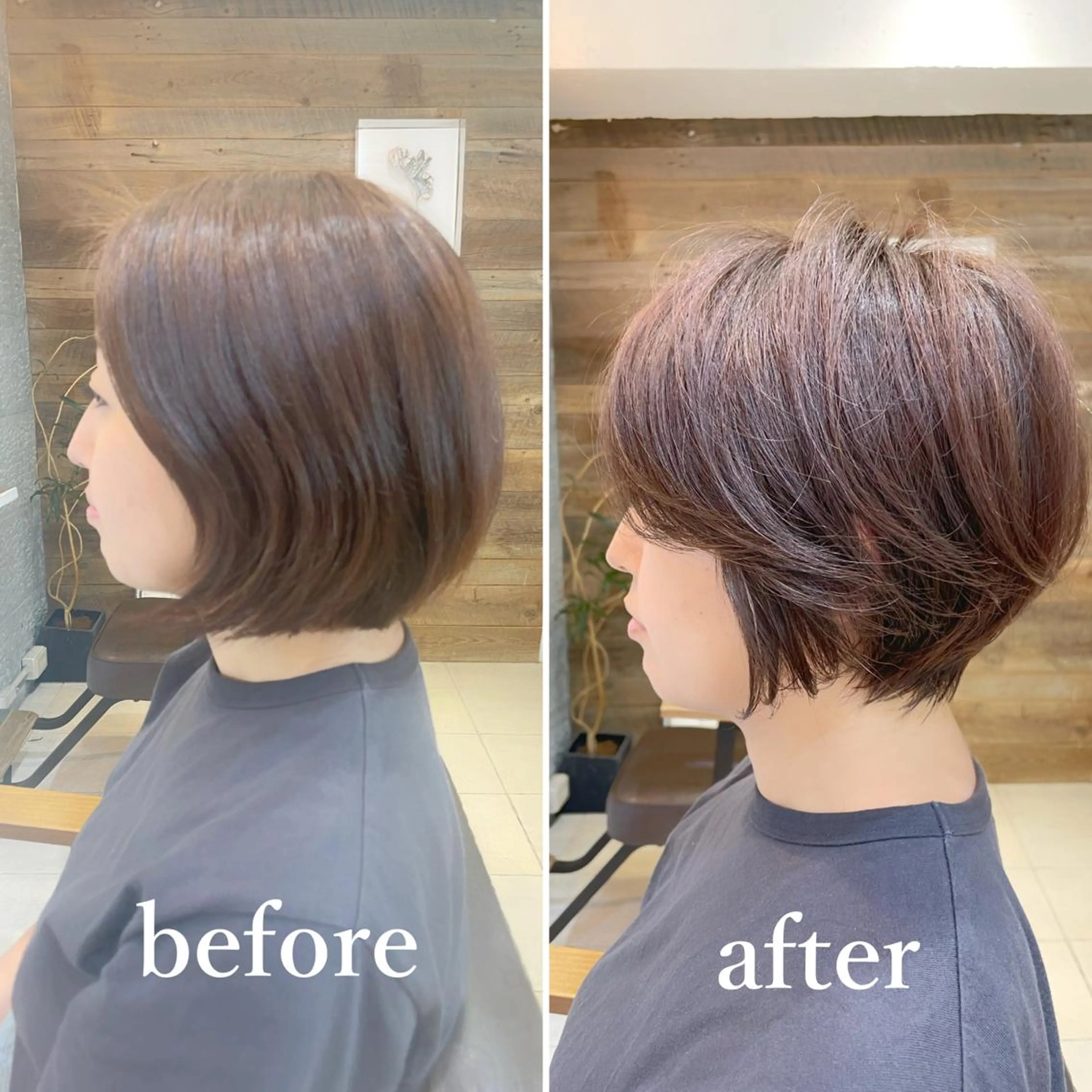 ショート 表参道/大人ショート カットモデル募集⭐︎のヘアスタイル