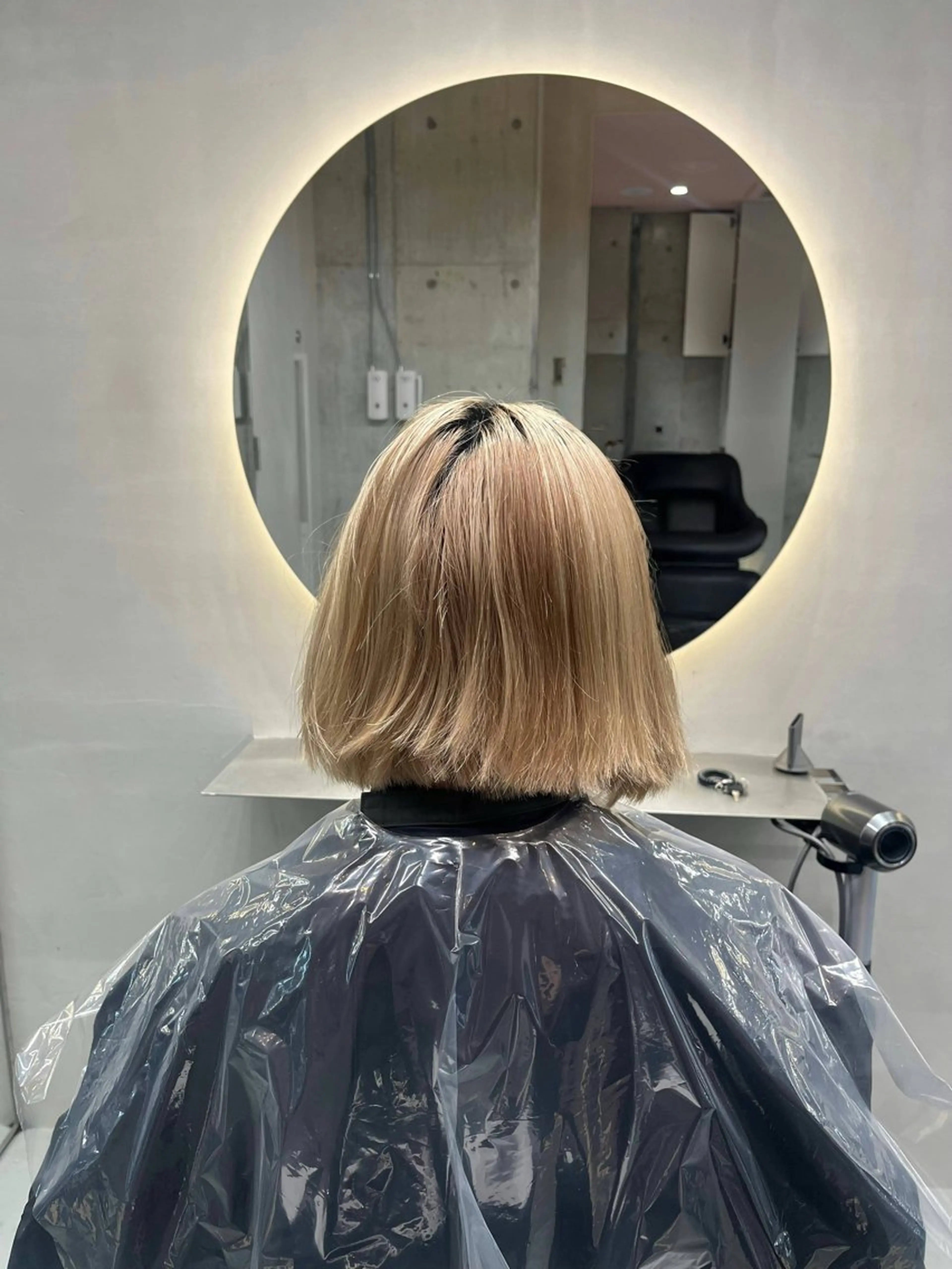 ミディアム カラー ヘアアレンジ ヘアカラー 原宿・デザインカラー YUI🤍ྀིのヘアスタイル