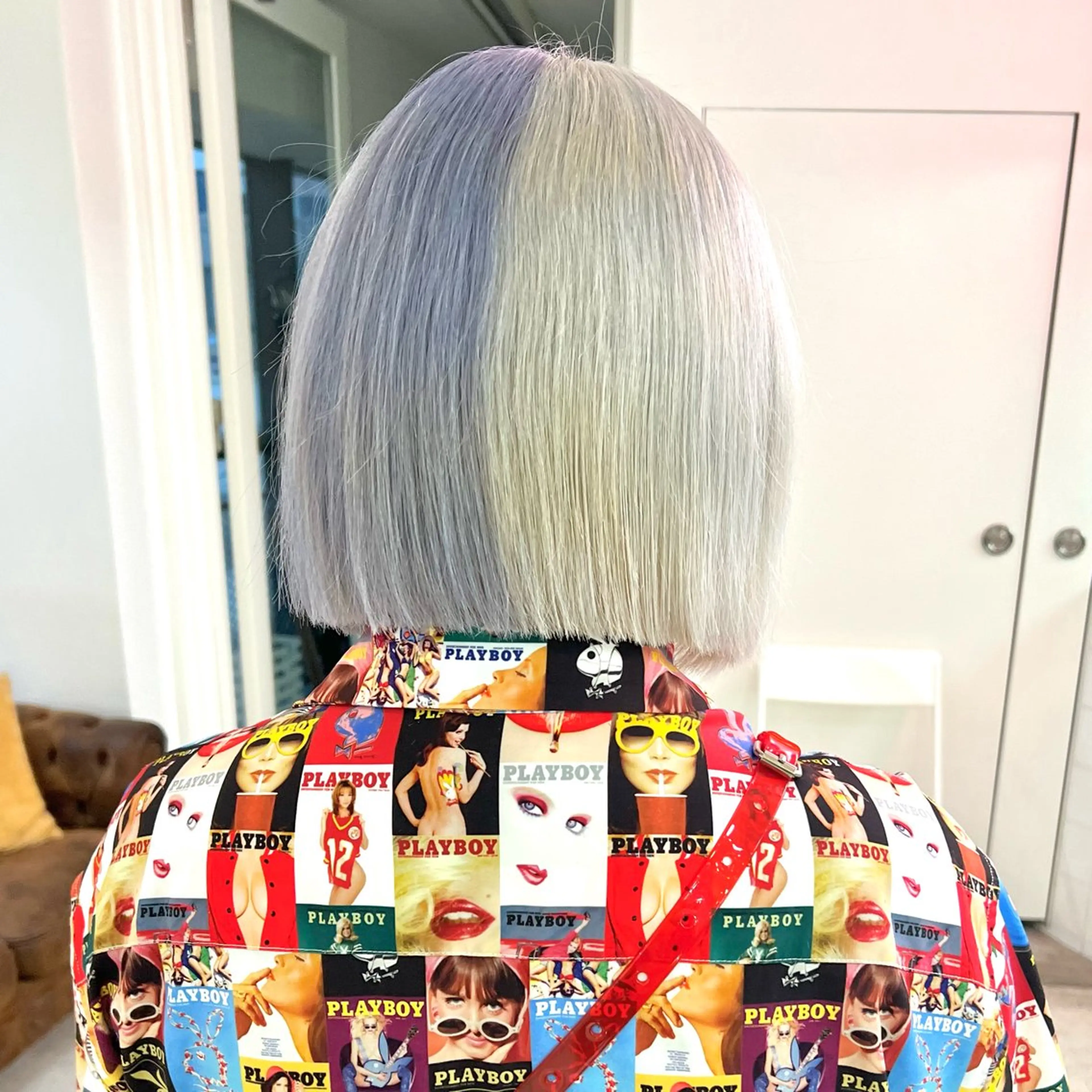 ショート カラー ヘアアレンジ 🧨ブリーチー×ボブ レイヤー💎じゅえるのヘアスタイル