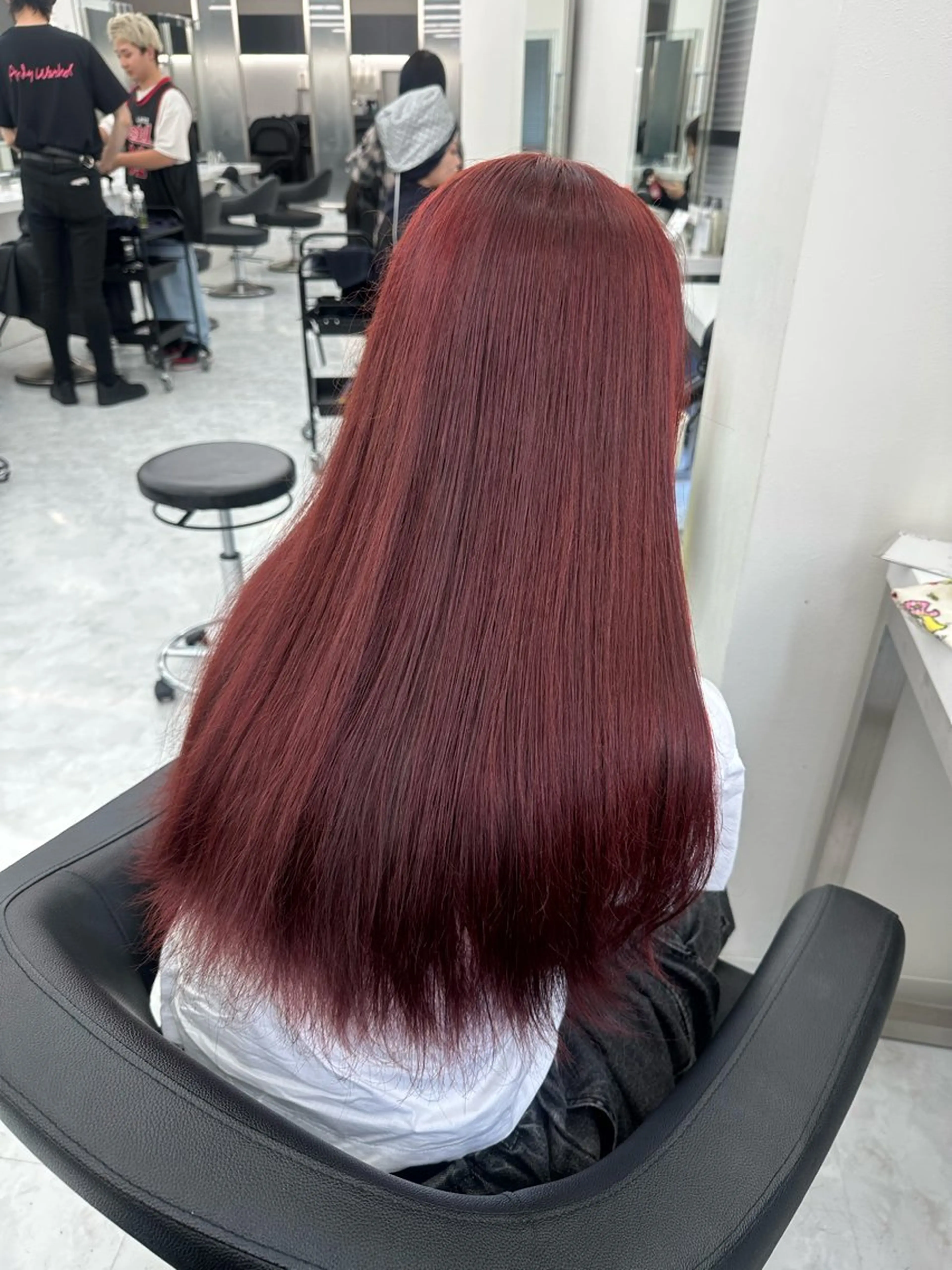 セミロング ヘアカラー トリートメント ヘッドスパ ヘアセット rio🧚🏻‍♀️ 暖色/グレージュのヘアスタイル