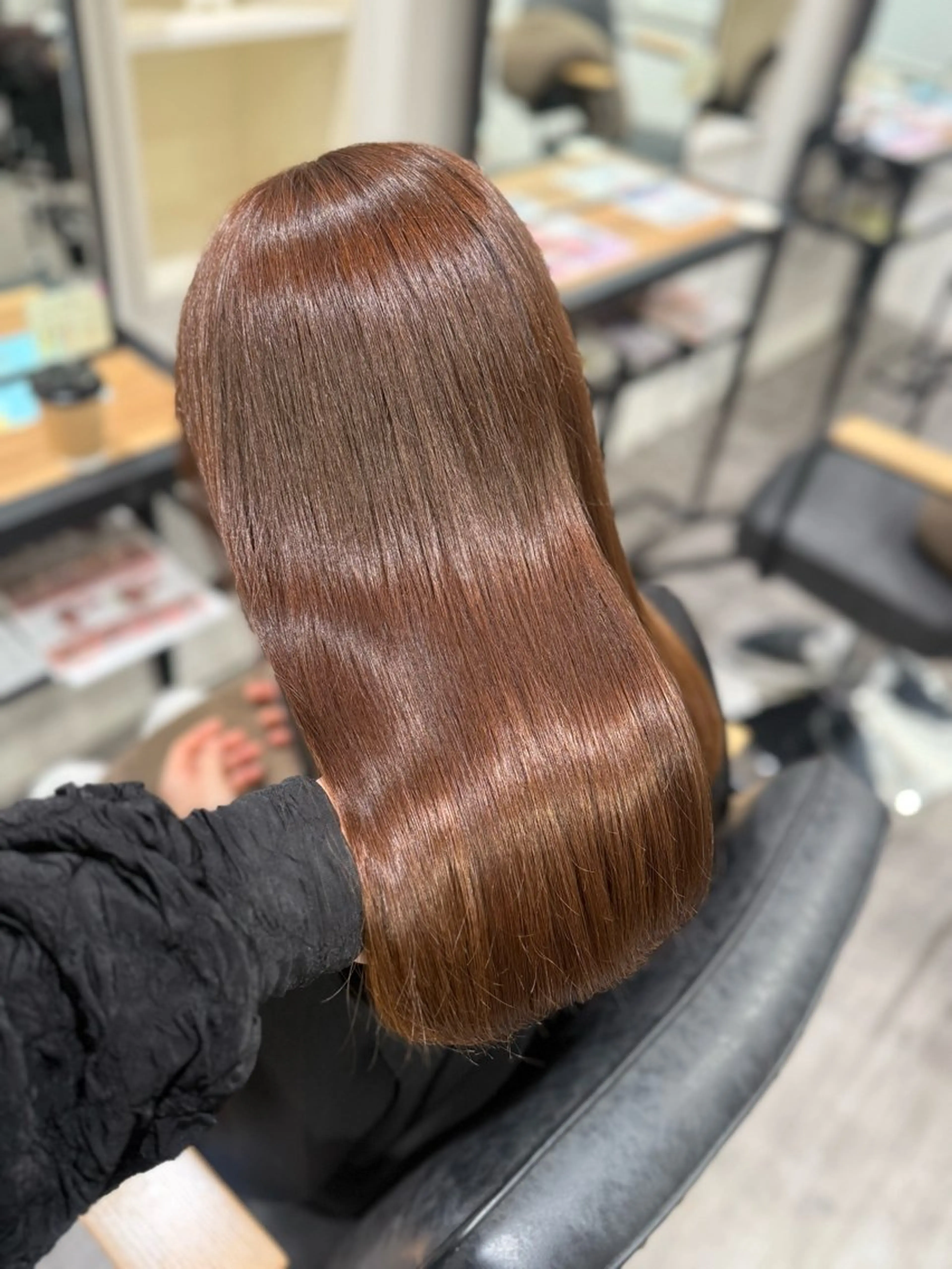 ミディアム ヘアカラー トリートメント cocotte🌿 amaneのヘアスタイル